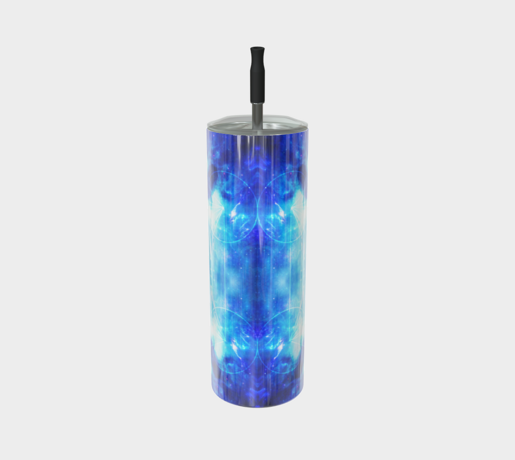 Amen Jin's Mandala of Dragon Fire Parisian Meditations Stainless Steel Tumbler