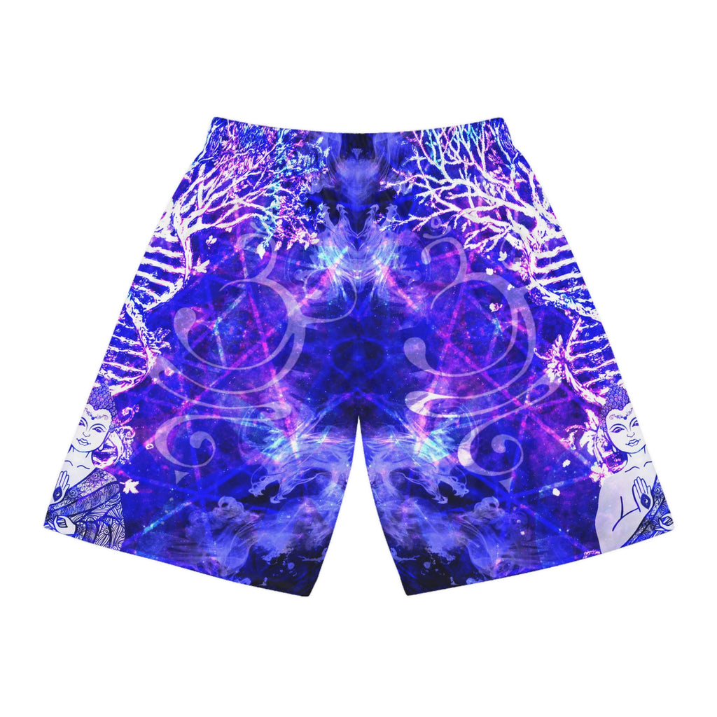 Katerina's Dragon's Eye Buddha Meditations Basketball Shorts