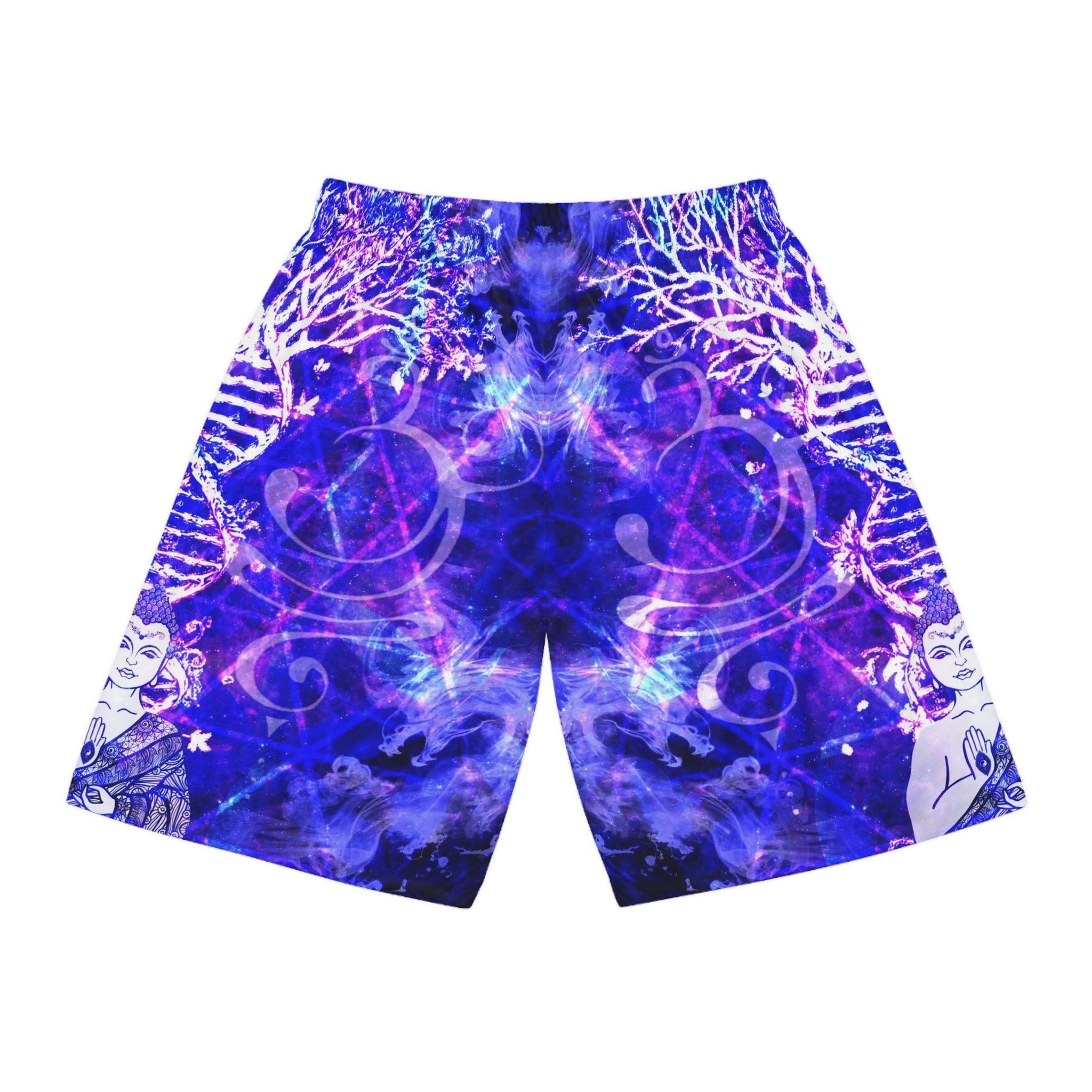 Katerina's Dragon's Eye Buddha Meditations Basketball Shorts