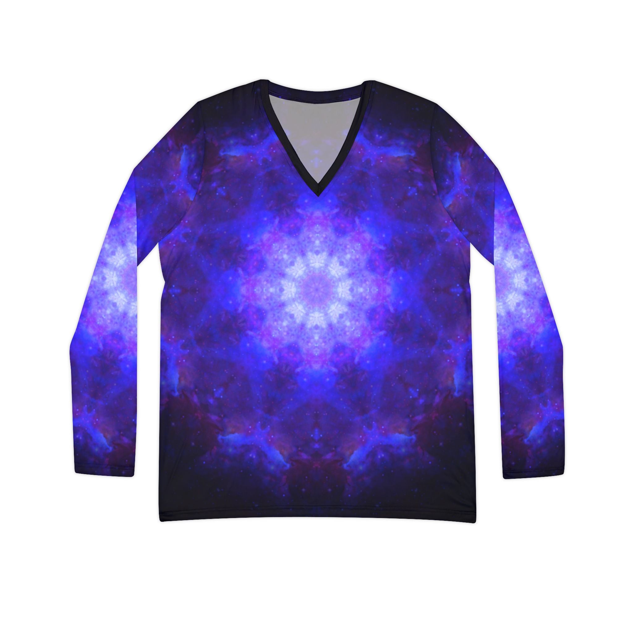 Ajna Desires Long Sleeve V-neck Shirt