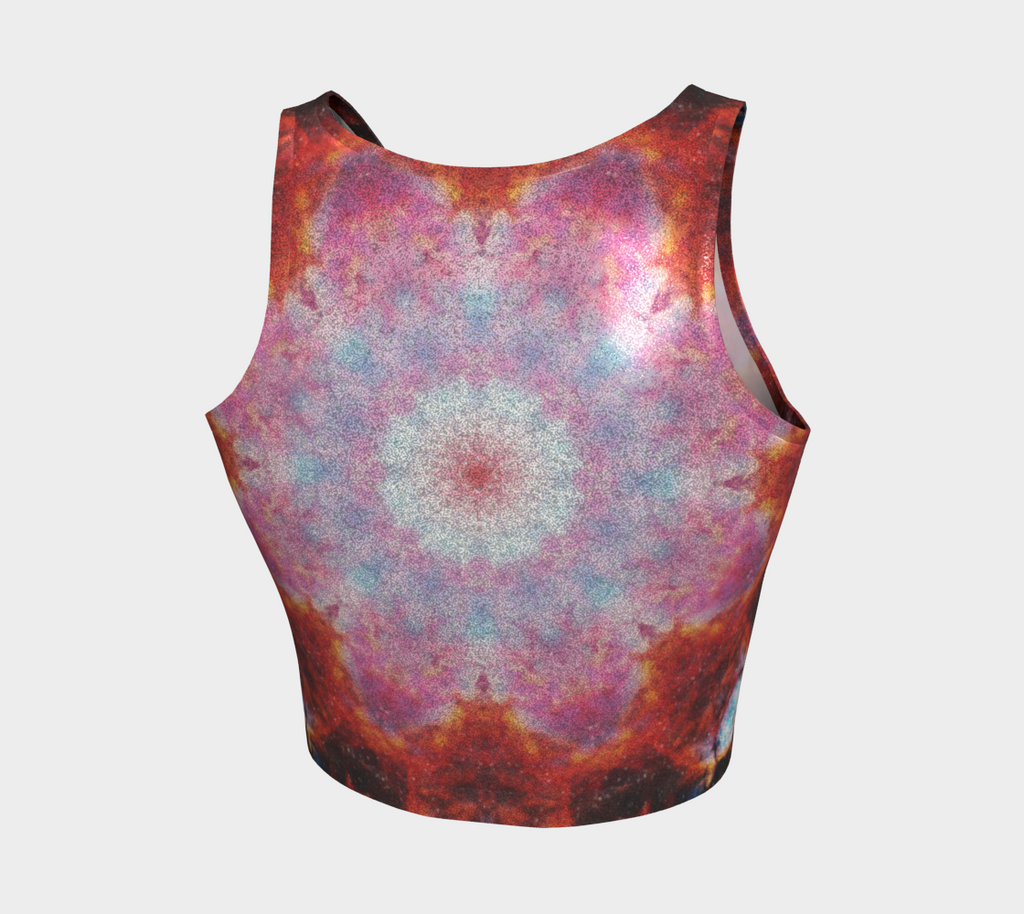 Siren's Rose Desires Athletic Crop Top