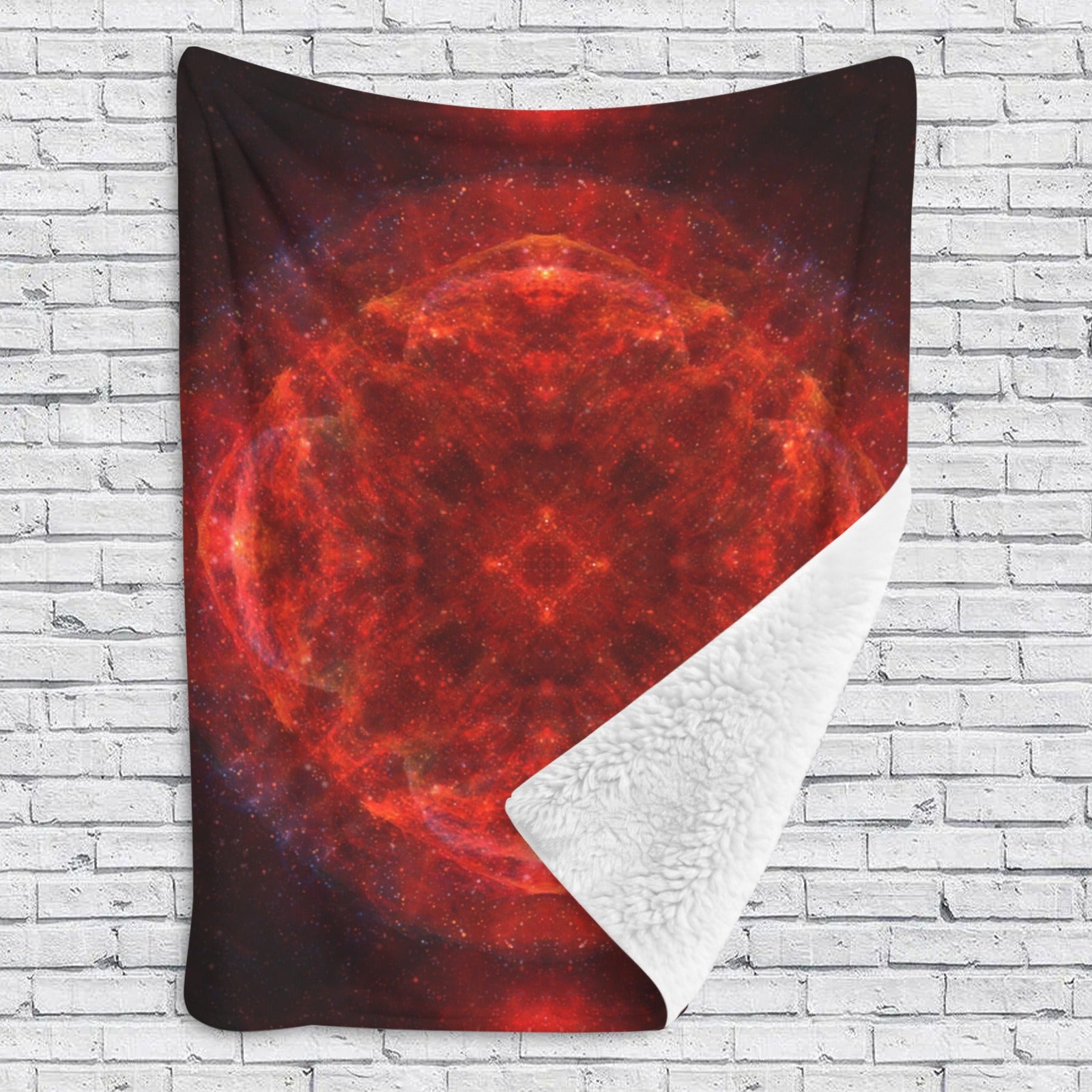 Katerina's Love & Hatred Desires Sherpa Fleece Blanket 60" x 80" | Ships from USA