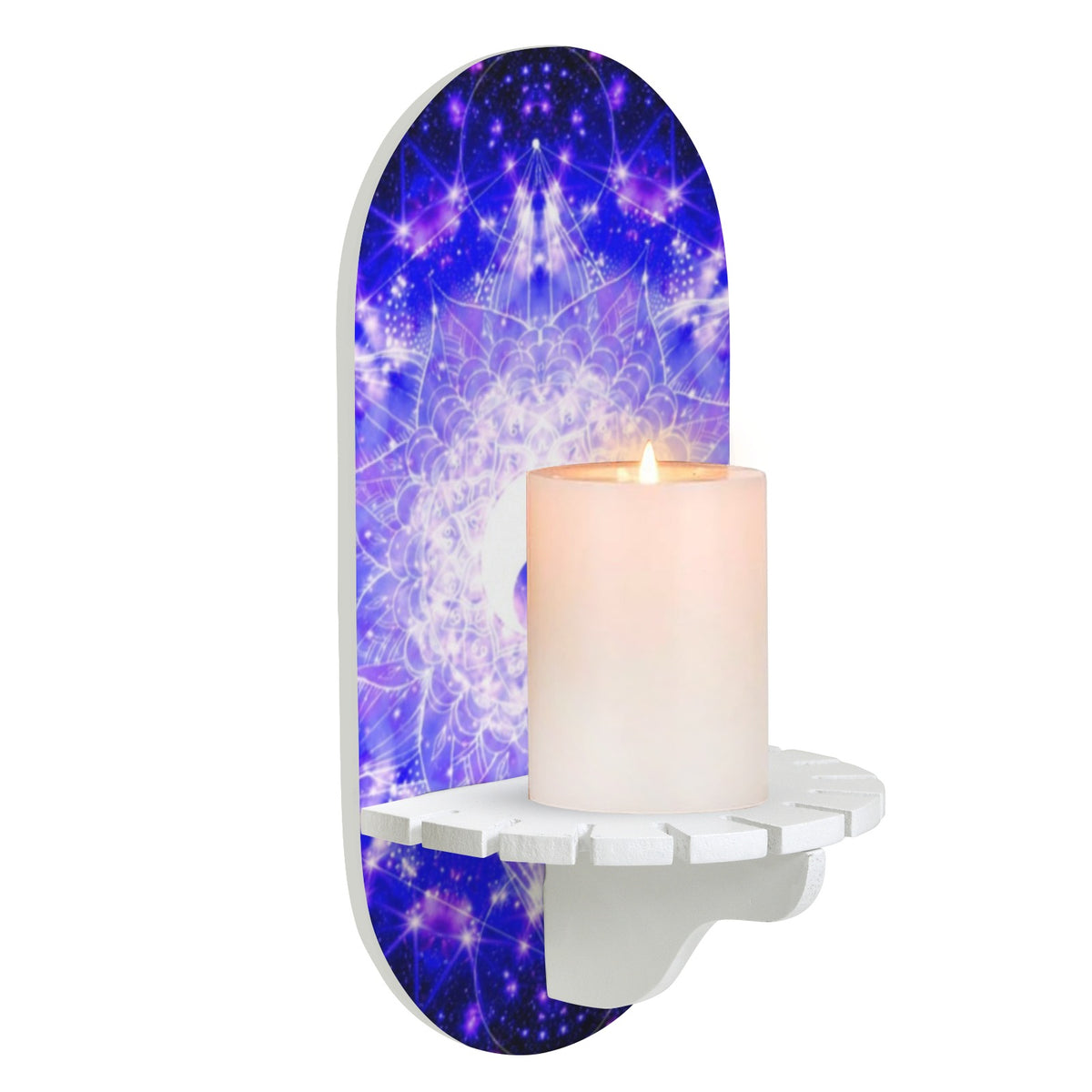 Katerina's Psyche Yin Yang Meditations Wall Mounted Candle Holder | Ships from USA