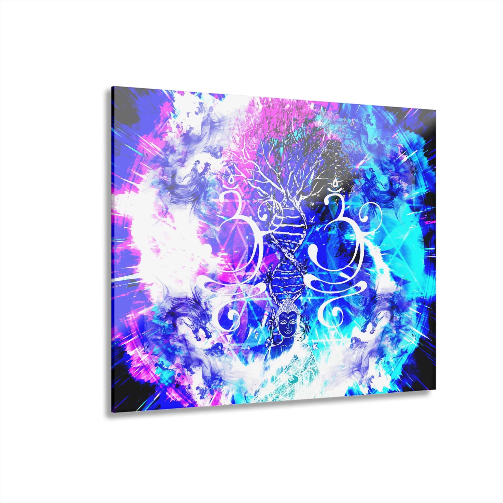 Creation's Desires Buddha Meditations Acrylic Prints (French Cleat Hanging)
