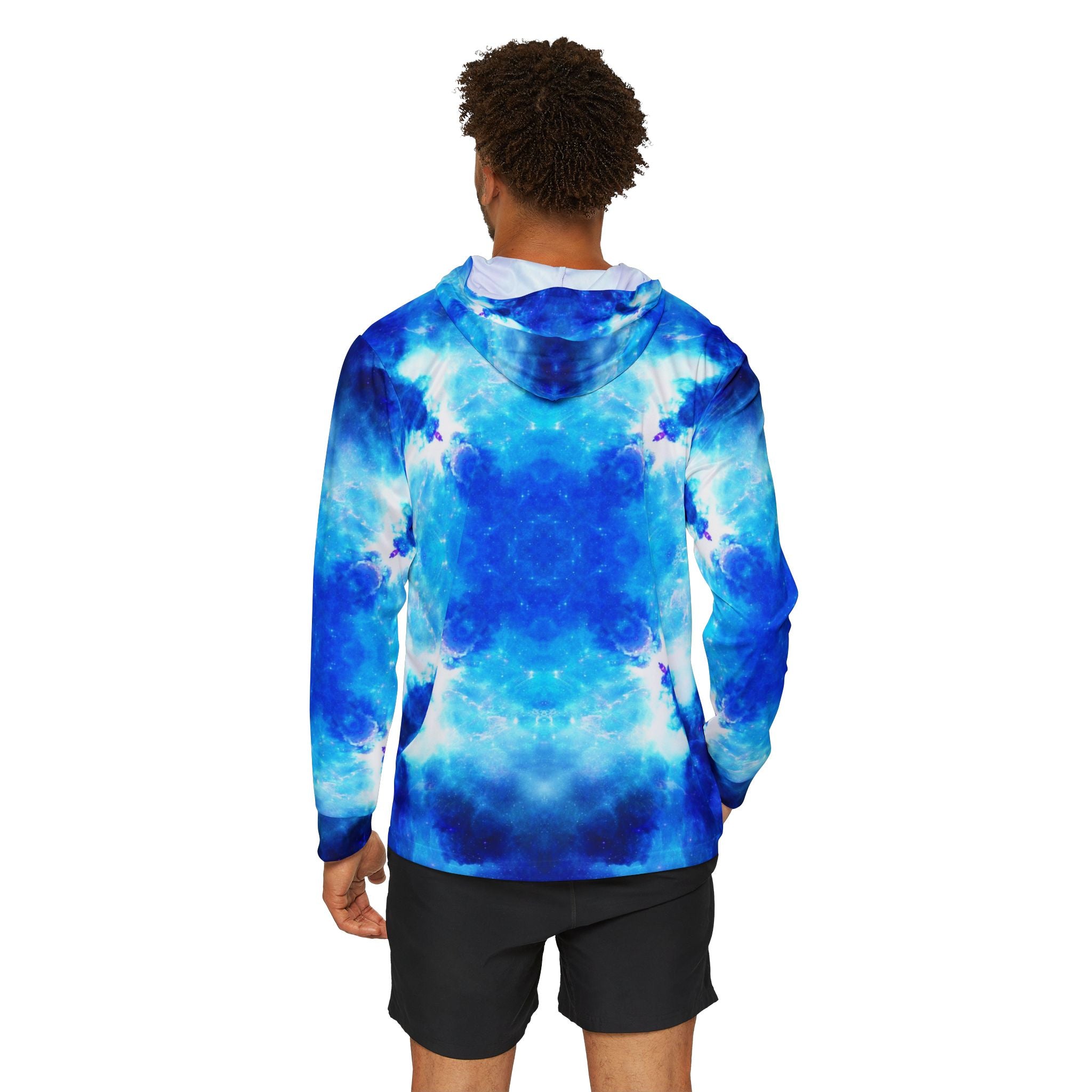 Amen Jin's Mandala of Dragon Fire Desires Men's Sports Warmup Hoodie