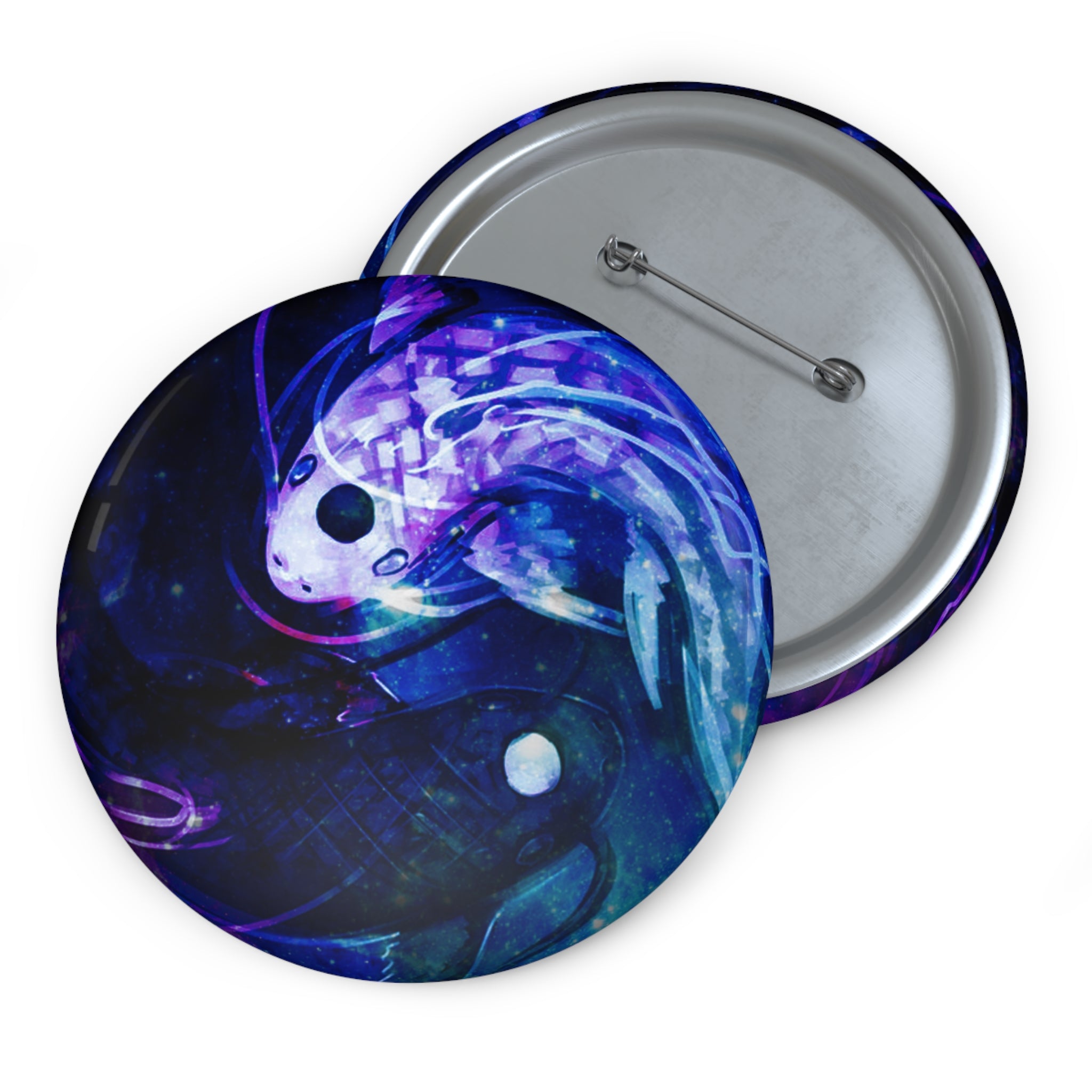 Dancing Serenity Yin Yang Dreams Pin Buttons