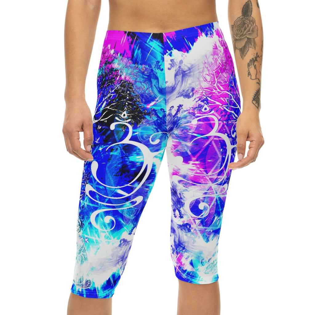 Creation's Buddha Meditations Women's Capri Leggings