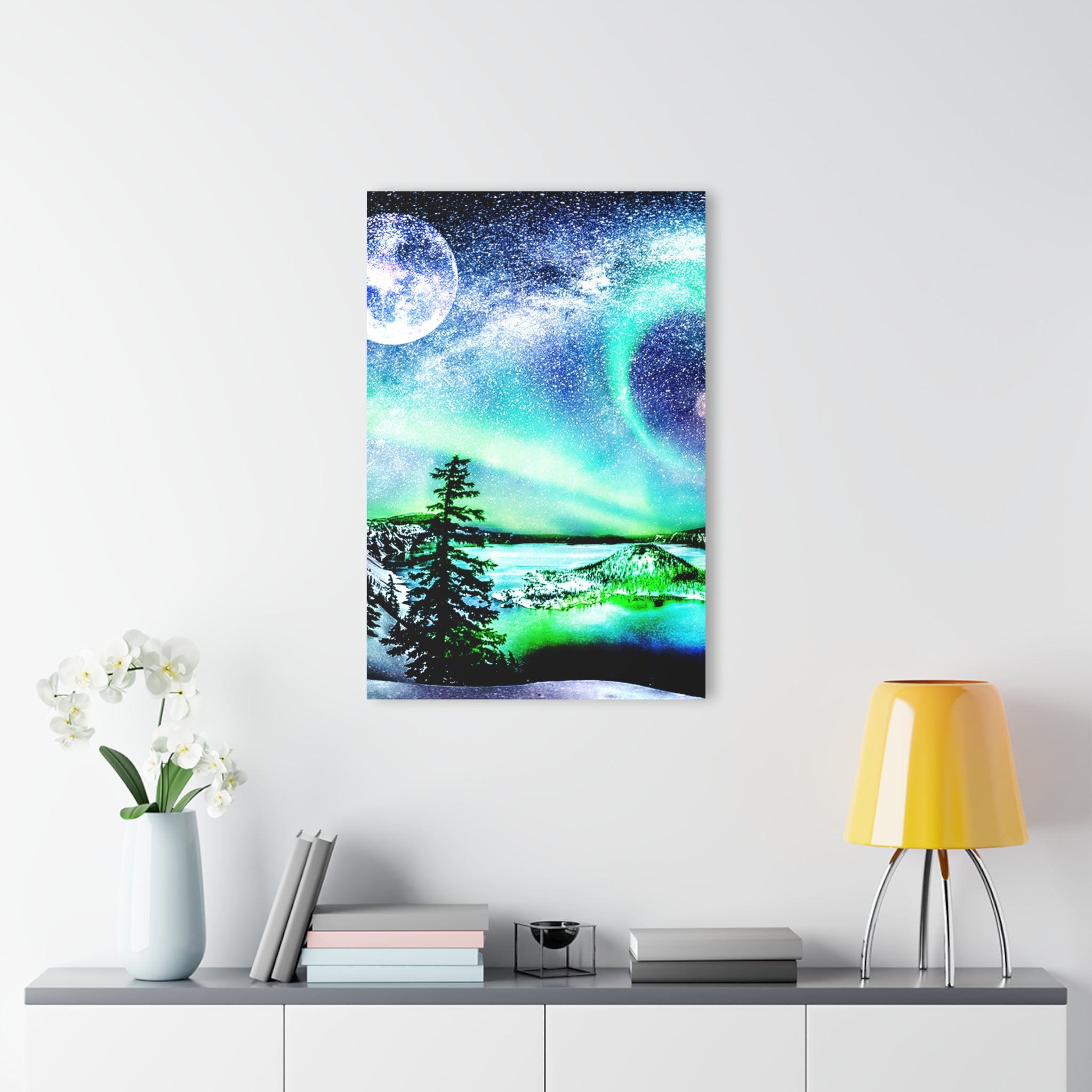 Katerina's Noel Yule Night Dreams Acrylic Prints (French Cleat)