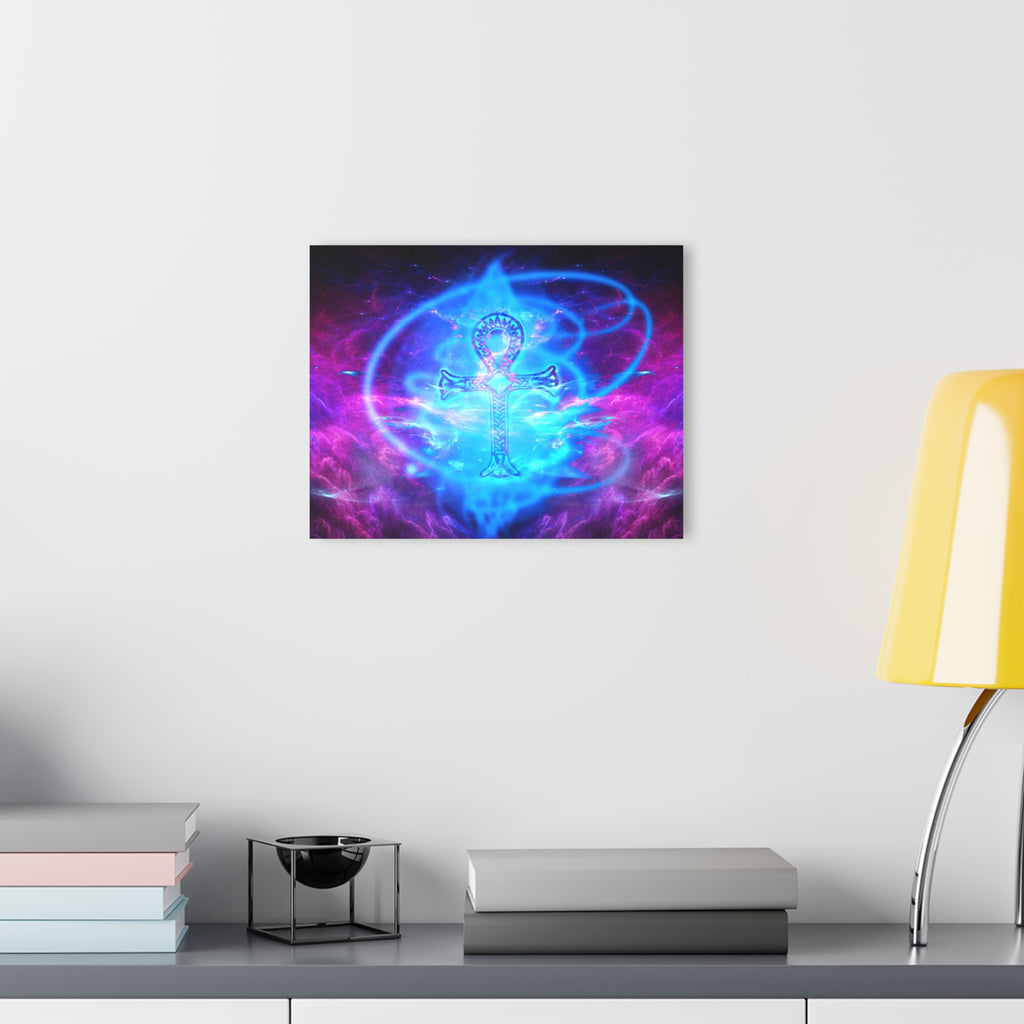 Amethyst Ankh Dreams Acrylic Prints (French Cleat Hanging)