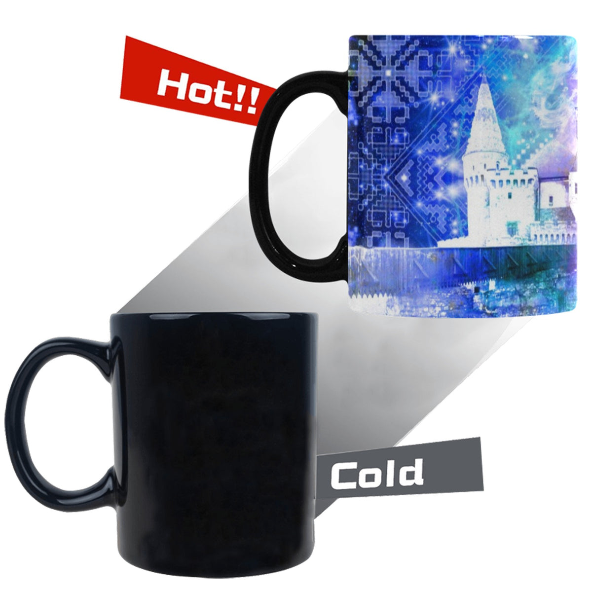 Amen Jin's Katerina's Eros & Psyche Dracularian Meditations Custom Morphing Mug(11OZ)(Made in USA)