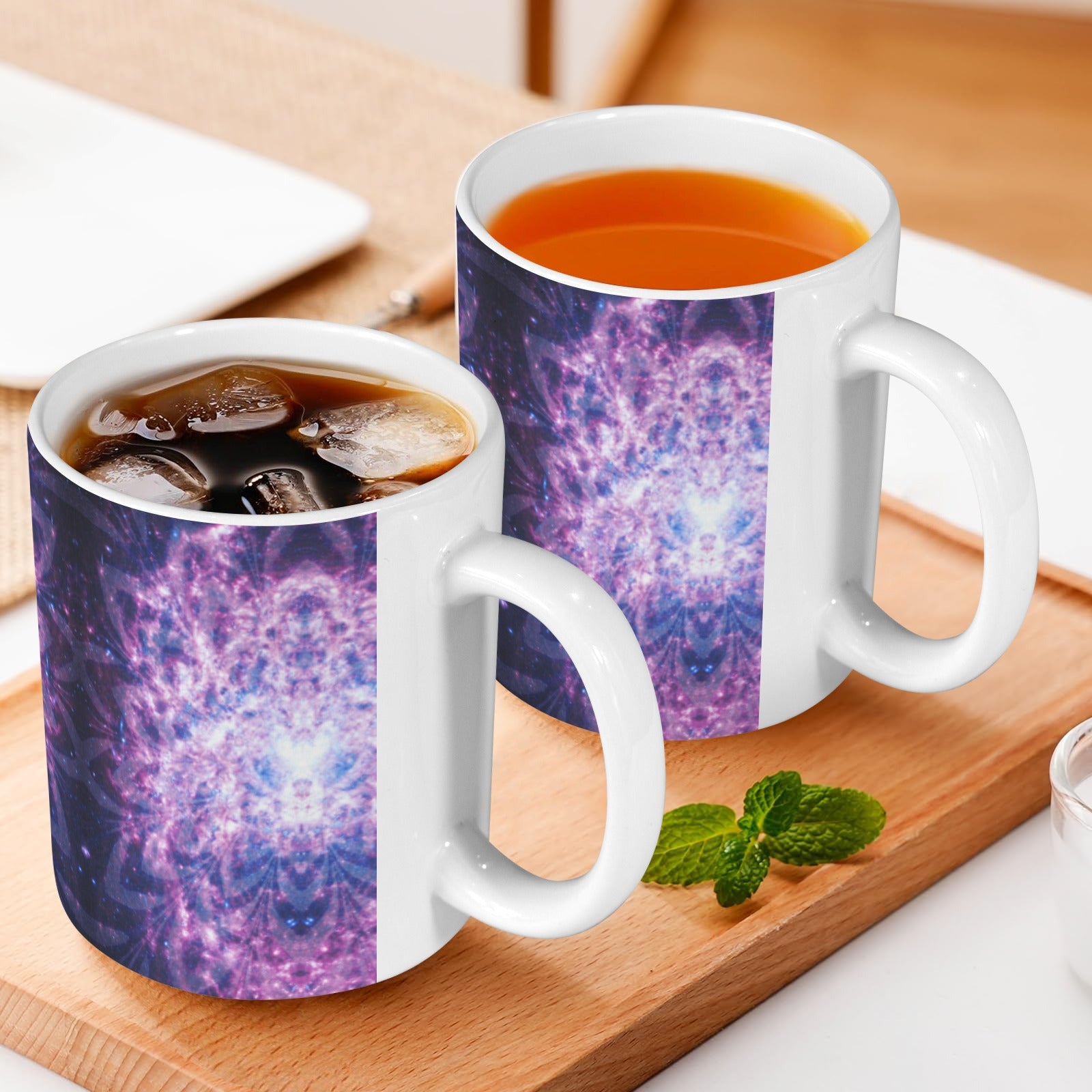 Katerina's Through Time & Space Desires Custom White Mug(11OZ)(Set of 2) | Ships from USA