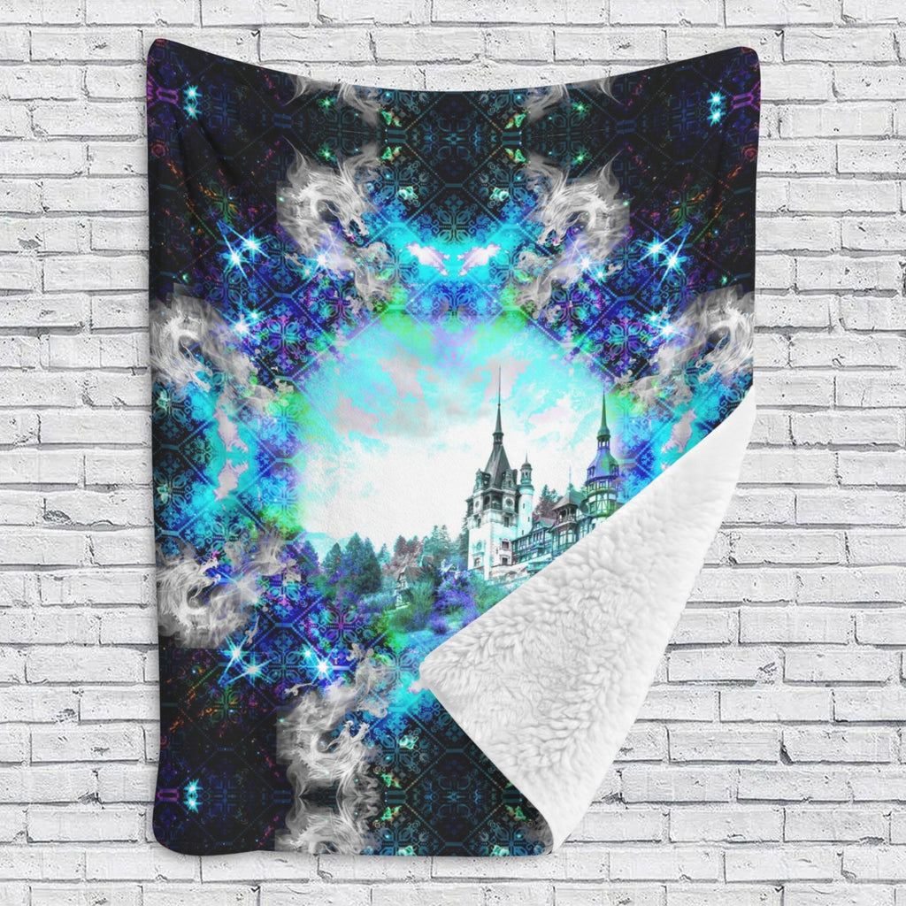 Katerina's Now & Forever Desires Dragoness Dreams Sherpa Fleece Blanket 60" x 80" | Ships from USA