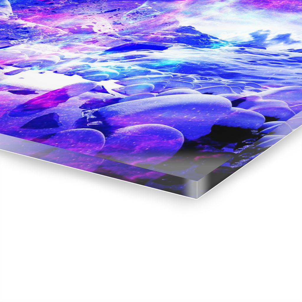 Amethyst Yule Night Dreams Acrylic Prints (French Cleat Hanging)