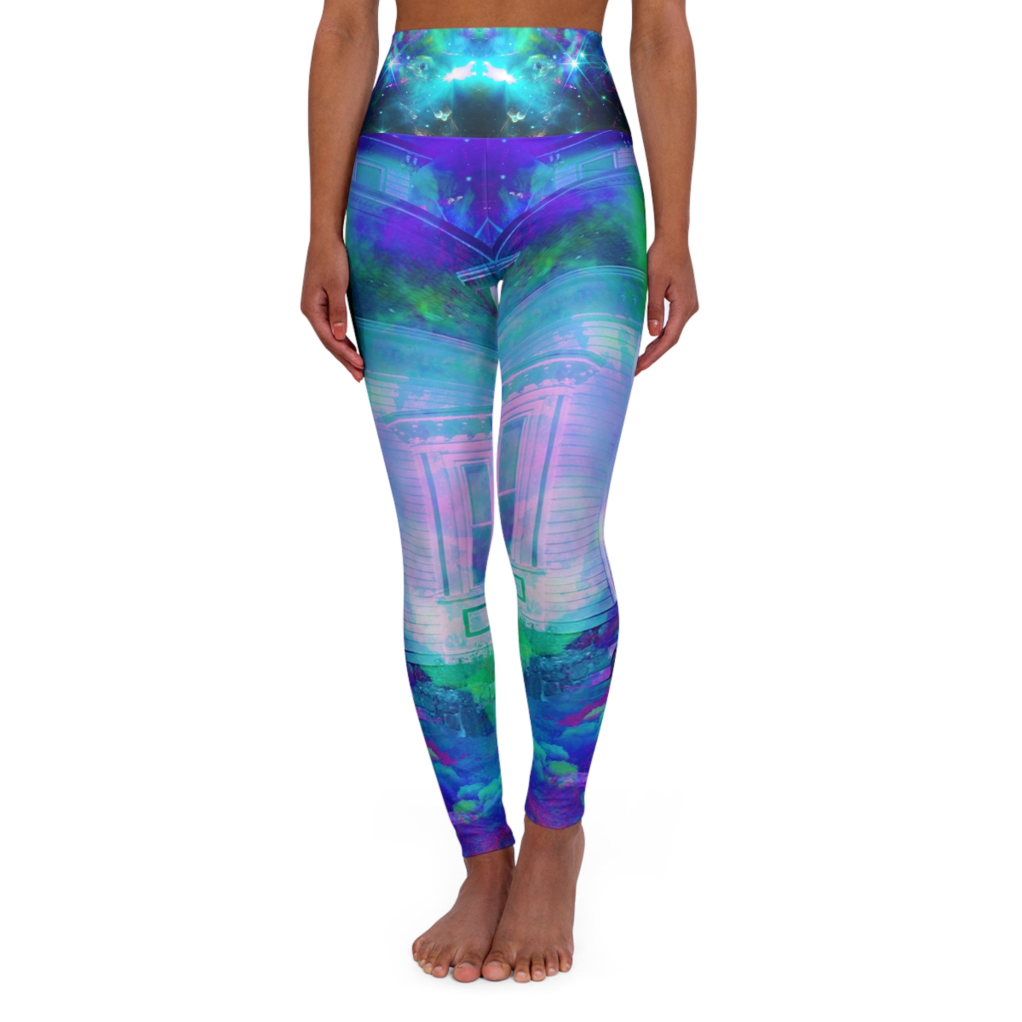 Katerina's Now and Forever Hocus Pocus Dreams High Waisted Yoga Leggings