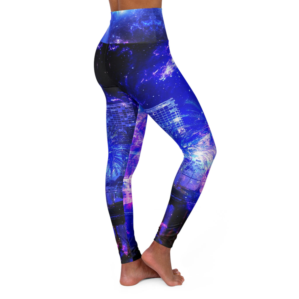 Iridescent Orlando Dreams High Waisted Yoga Leggings