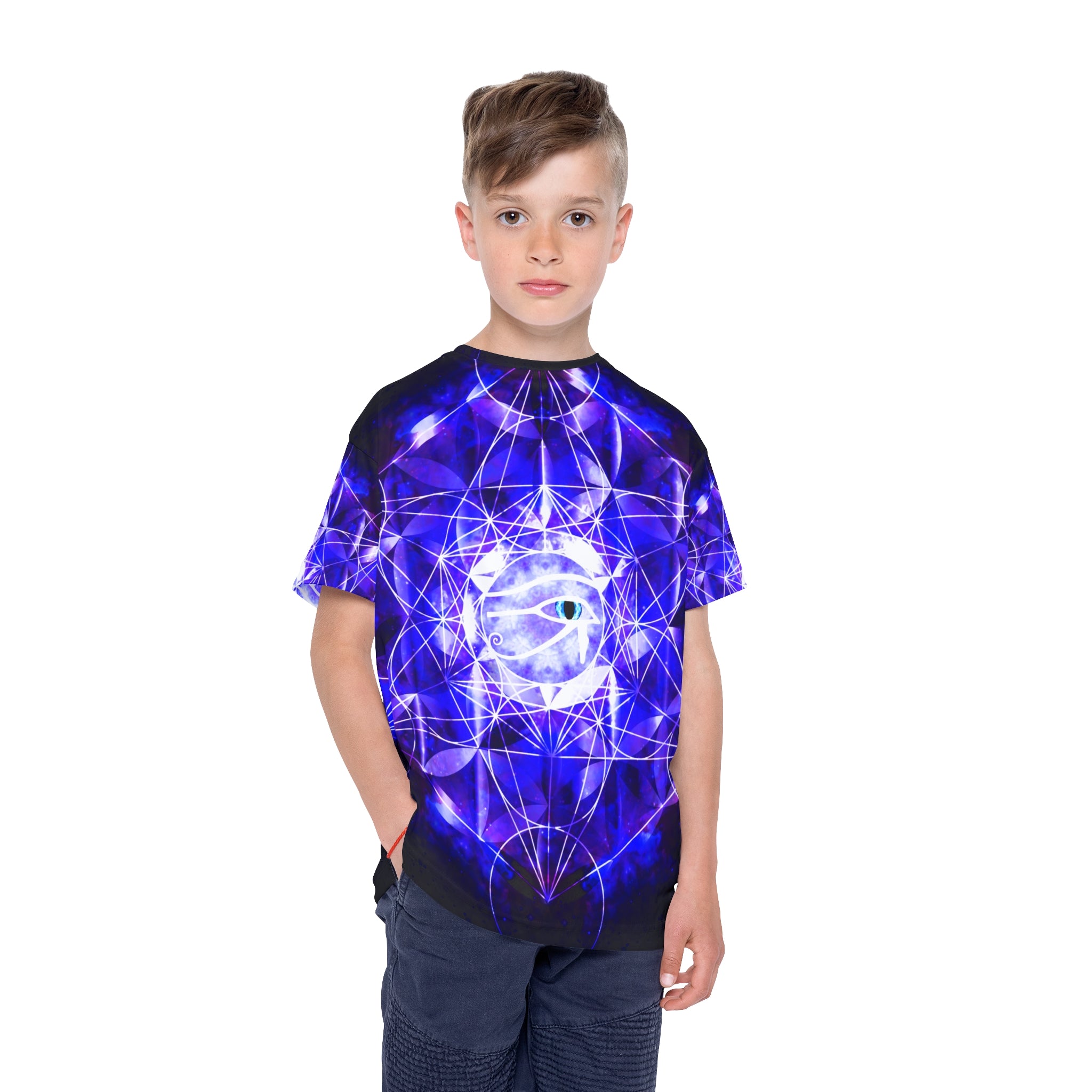 Ajna Desires Illumination Meditations Kids Sports Jersey