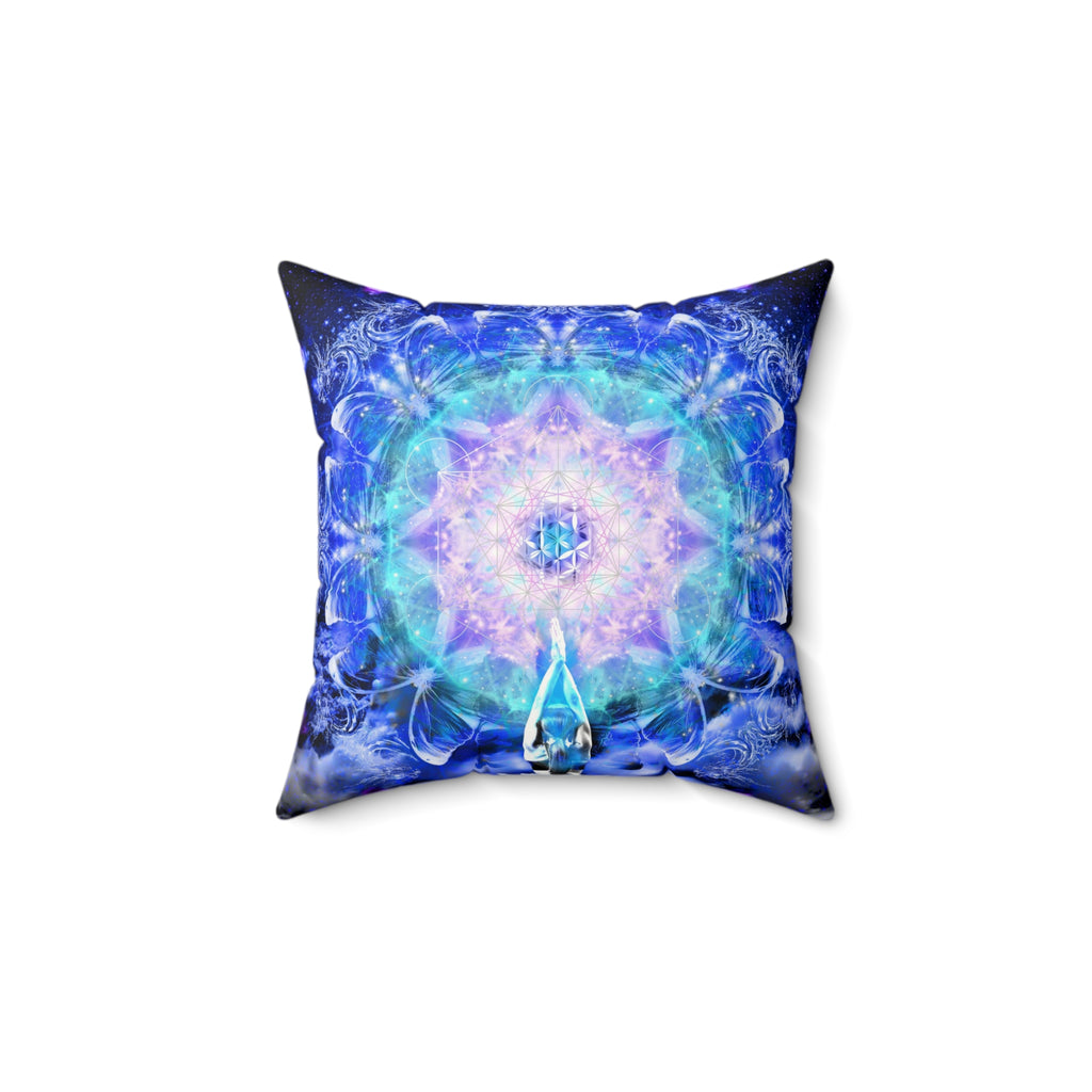 Amen Jin's Katerina's Eros & Psyche Metamorphosis Meditations Faux Suede Square