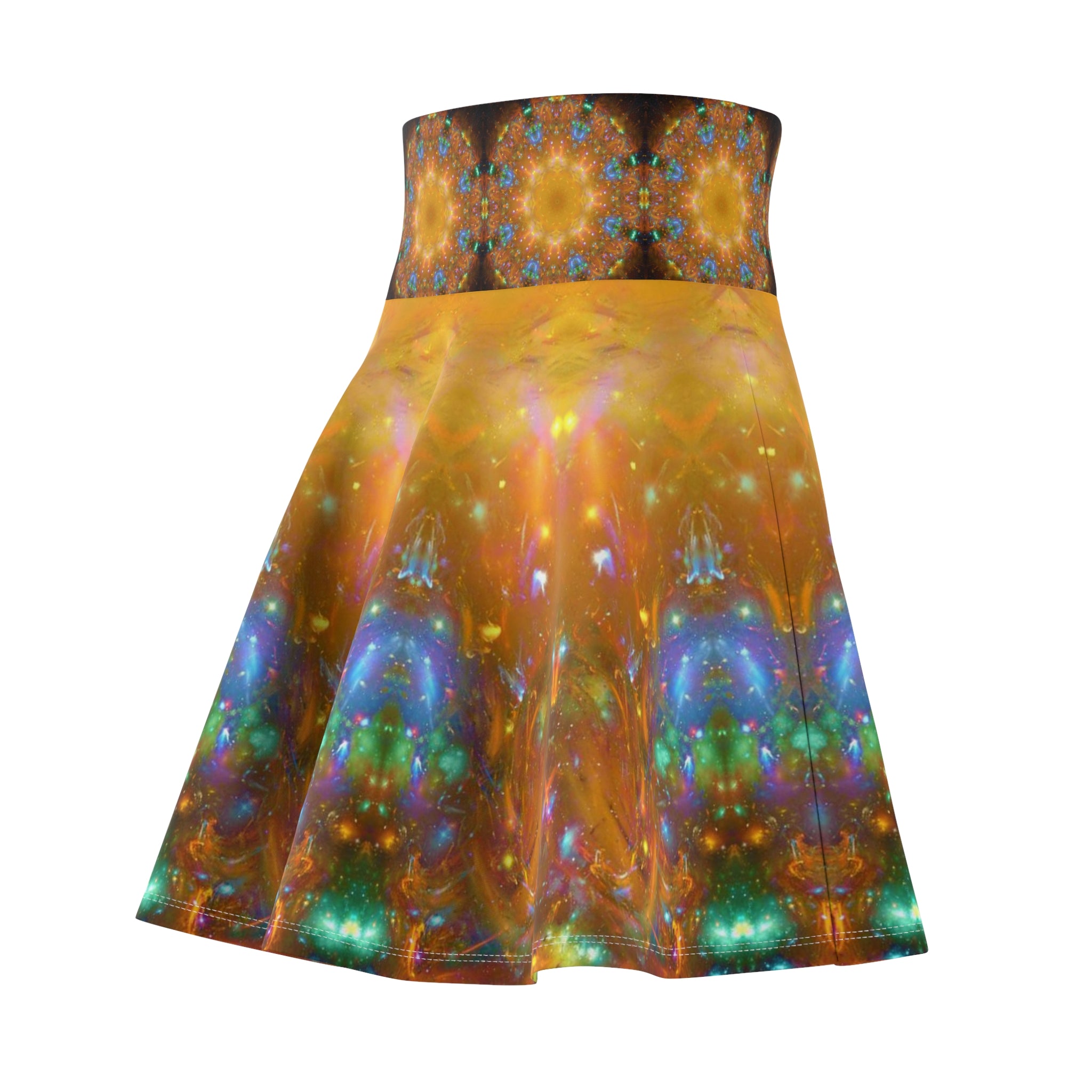 Amen Jin's Dreams of the Lake Desires Women's Skater Skirt