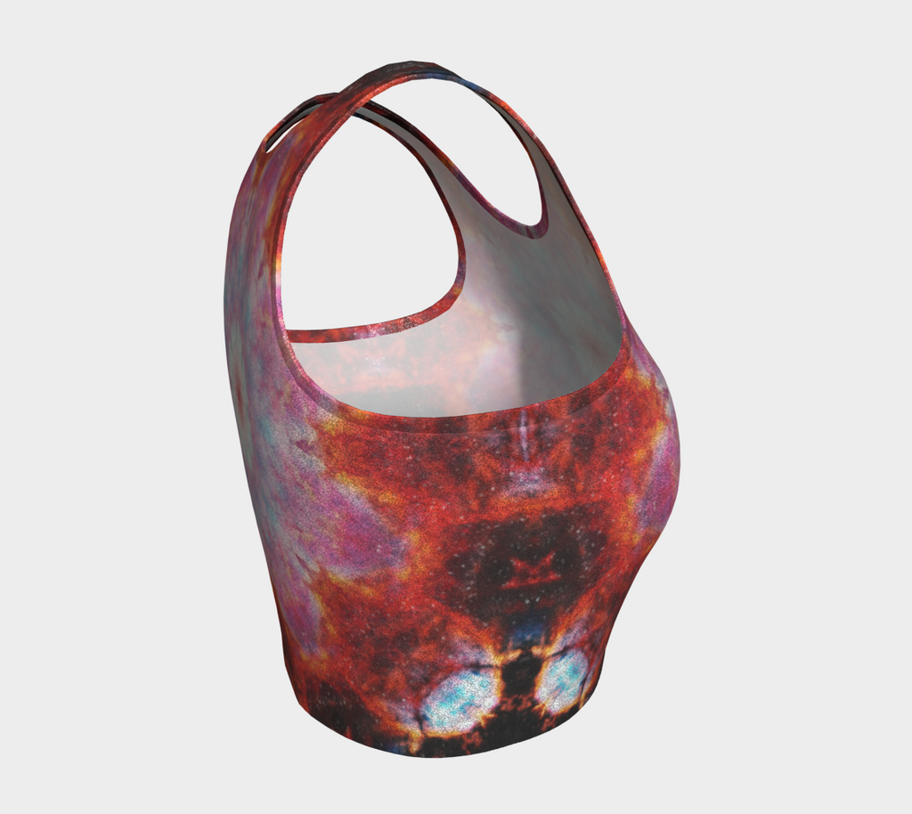 Siren's Rose Desires Athletic Crop Top