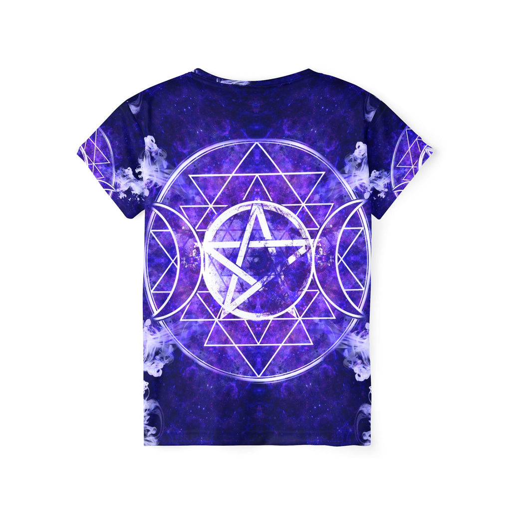 Katerina's Dragon's Eye Triple Goddess Meditations Women's Sports Jersey