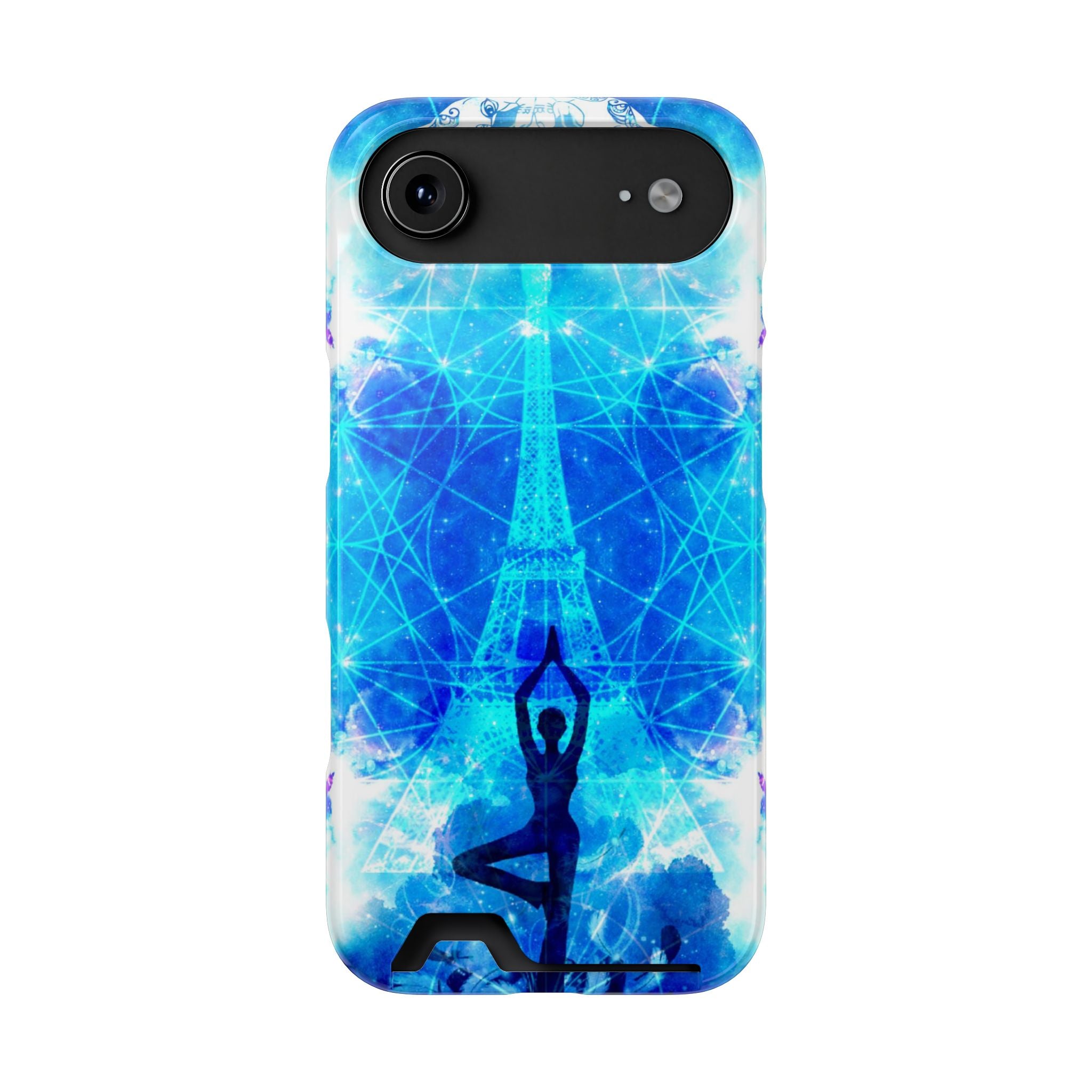 Amen Jin's Mandala of Dragon Fire Parisian Meditations Phone Case W Card Holder