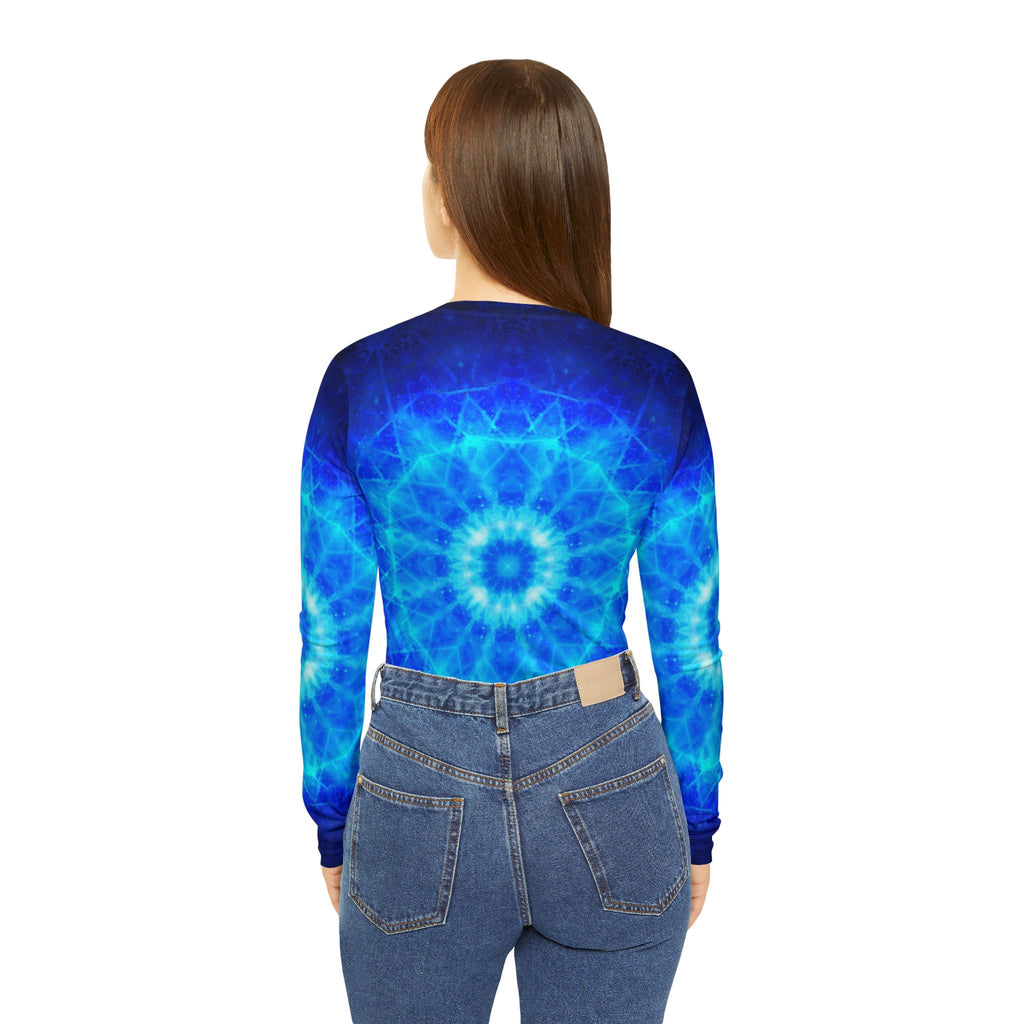 Amen Jin's Eros Desires Women's Long Sleeve V-neck Shirt