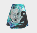 Katerina's Now & Forever Desires Koi Meditations Flare Skirt