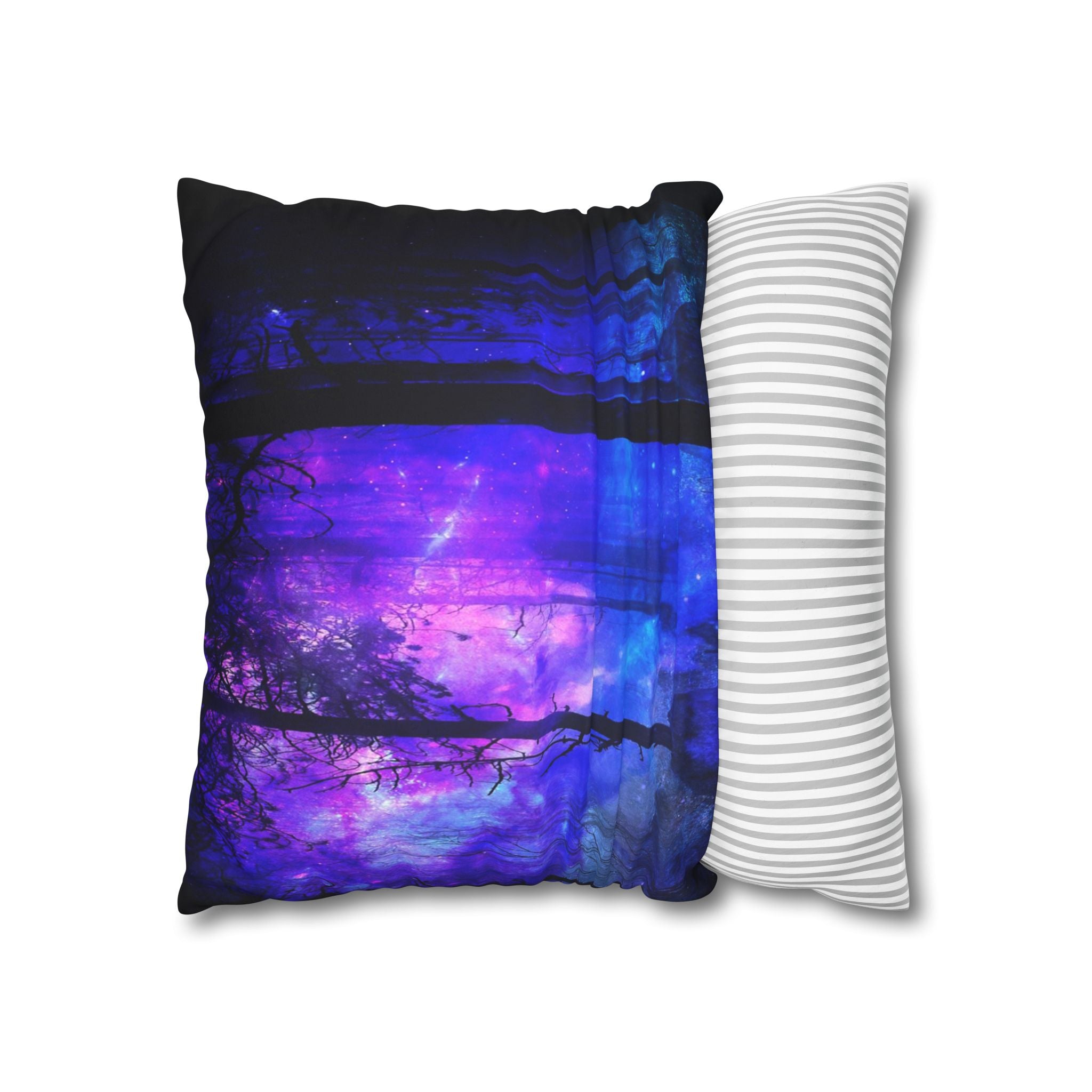 Creation's Heaven Mystic Night Dreams Faux Suede Square Pillow Case