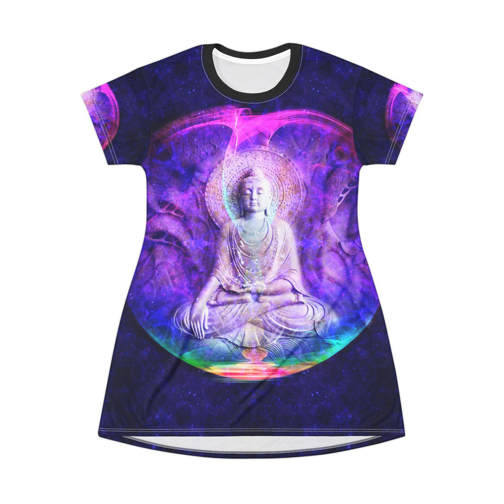 Katerina's Dragon's Eye Stillness Meditations T-Shirt Dress