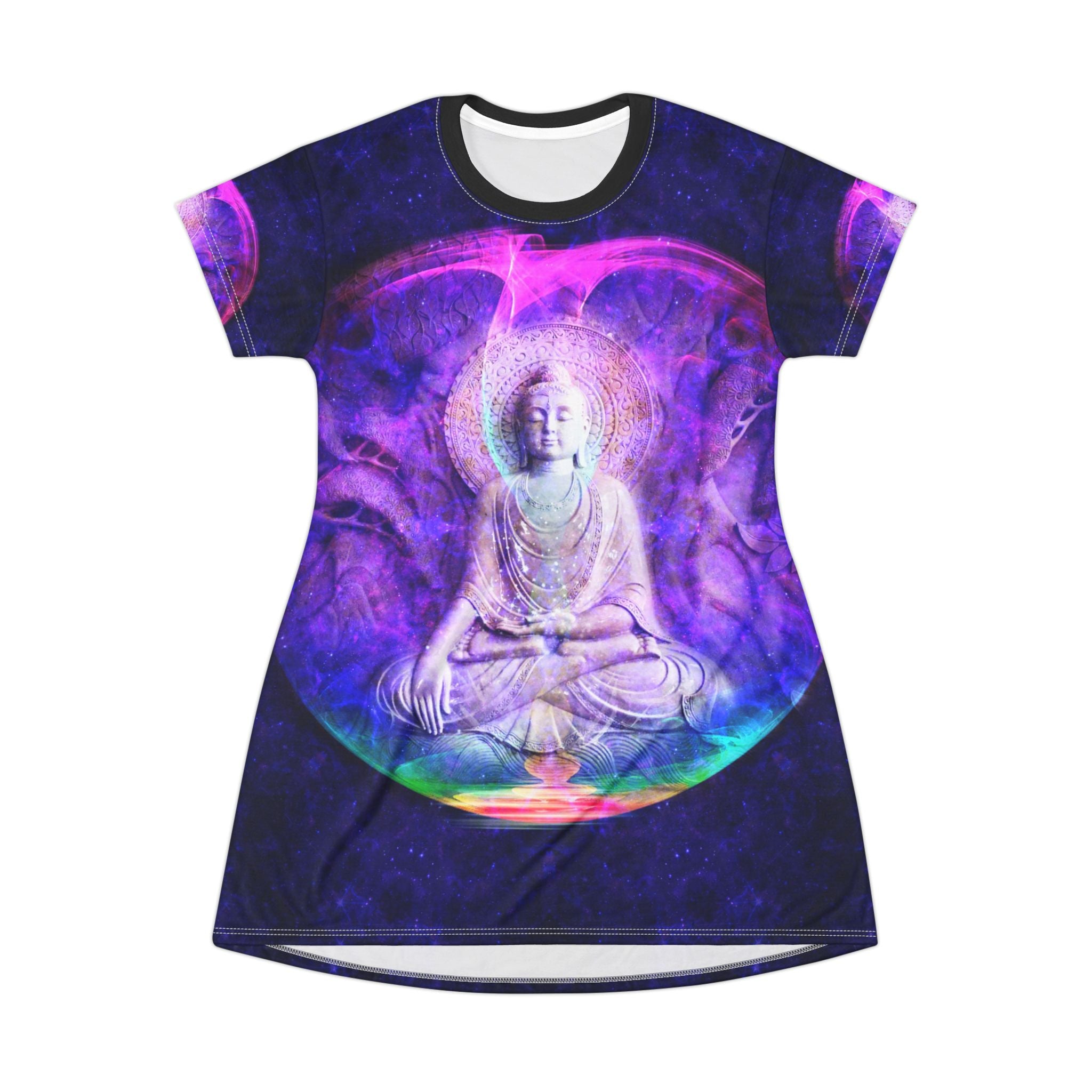 Katerina's Dragon's Eye Stillness Meditations T-Shirt Dress