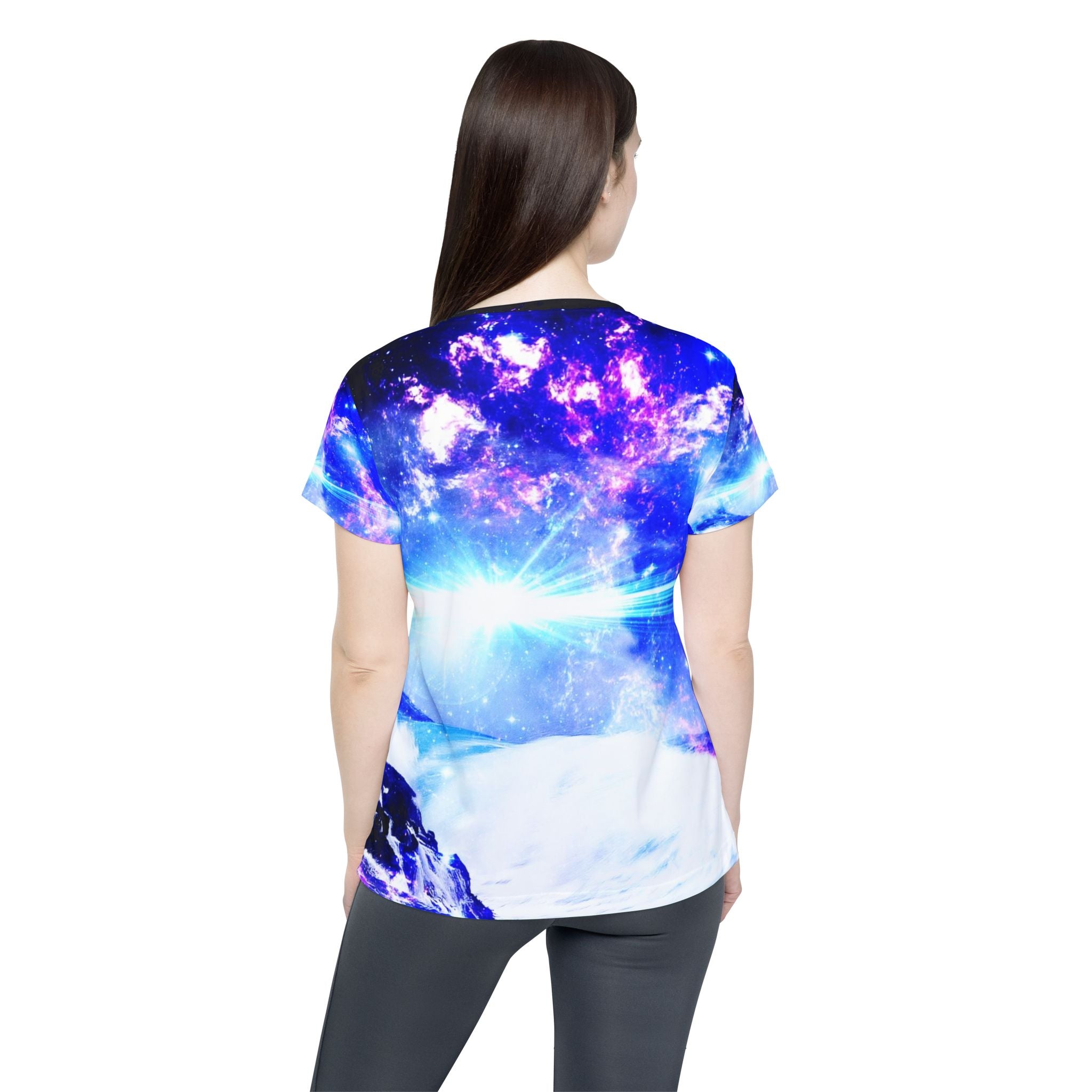 Iridescent Serenity Bay Dreams Women's Sports Jersey