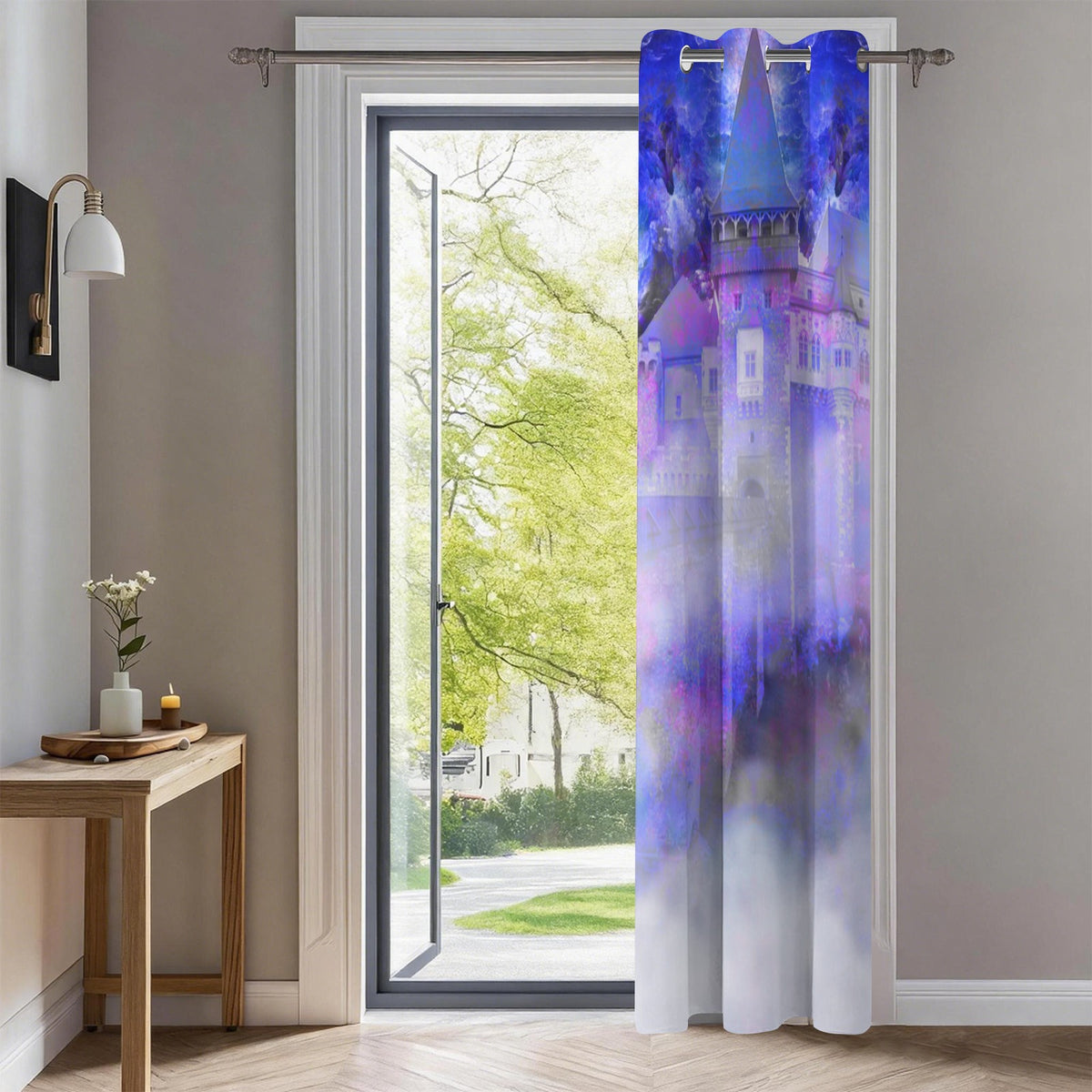 Katerina's I Will Come Again Translyvanian Desires Grommet Curtain 42" x 84" ( 1 Piece ) | Ships from USA