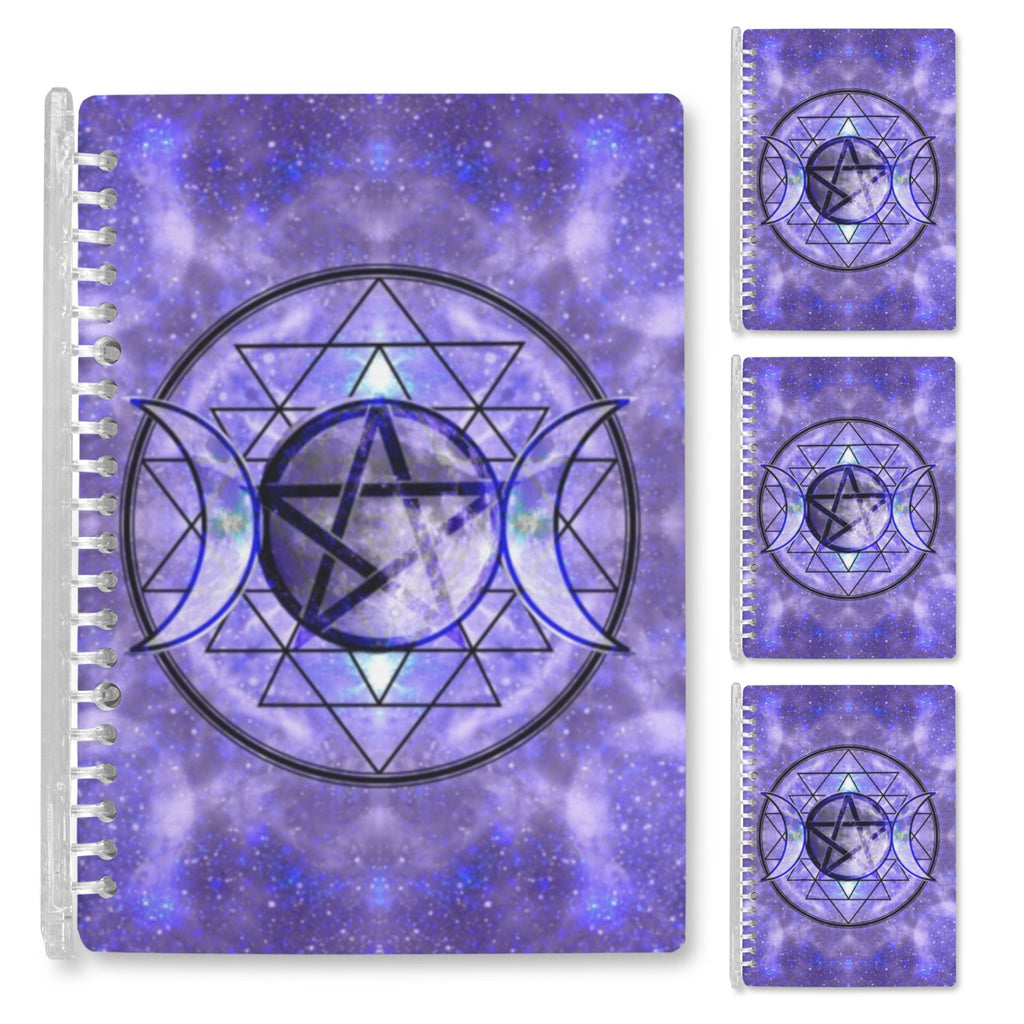 Katerina's Triple Goddess Magickal Desires Loose-Leaf Notebooks ( Cover Print, 4-Pack ) | Ships from USA