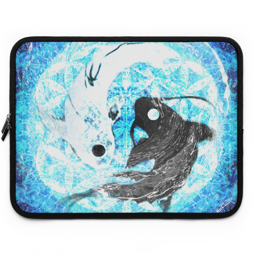 Amen Jin's Atlantean Desires Koi Meditations Laptop Sleeve