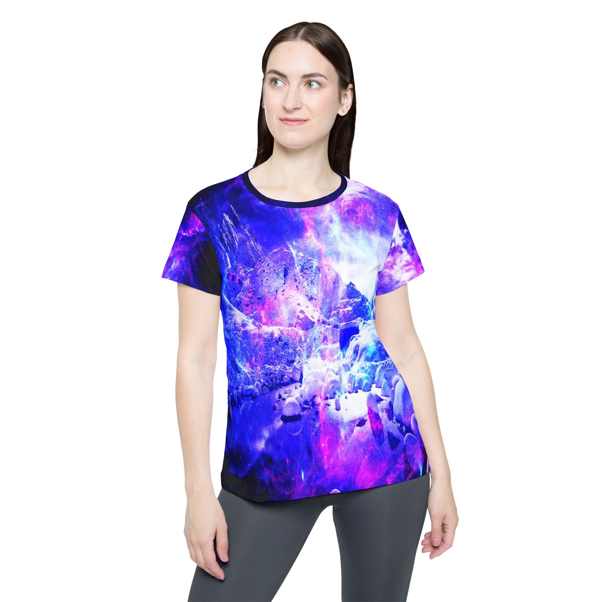 Amethyst Yule Night Dreams Women's Sports Jersey