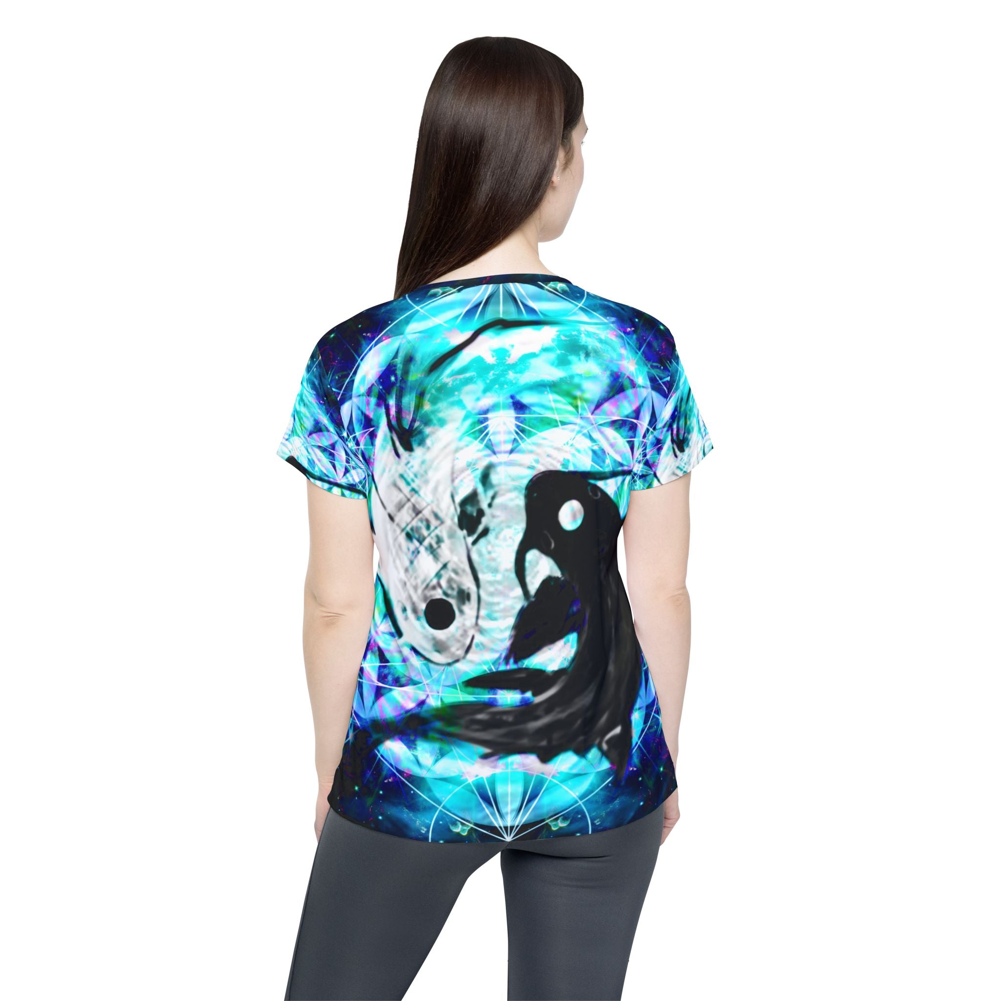 Katerina's Now and Forever Koi Meditations Women's Sports Jersey