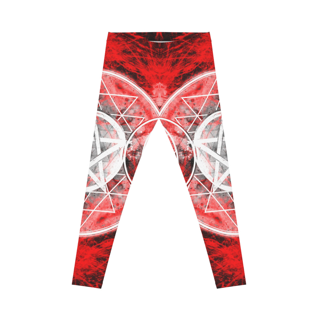 Katerina's Waiting for Hello Triple Goddess Meditations Women's Casual Leggings