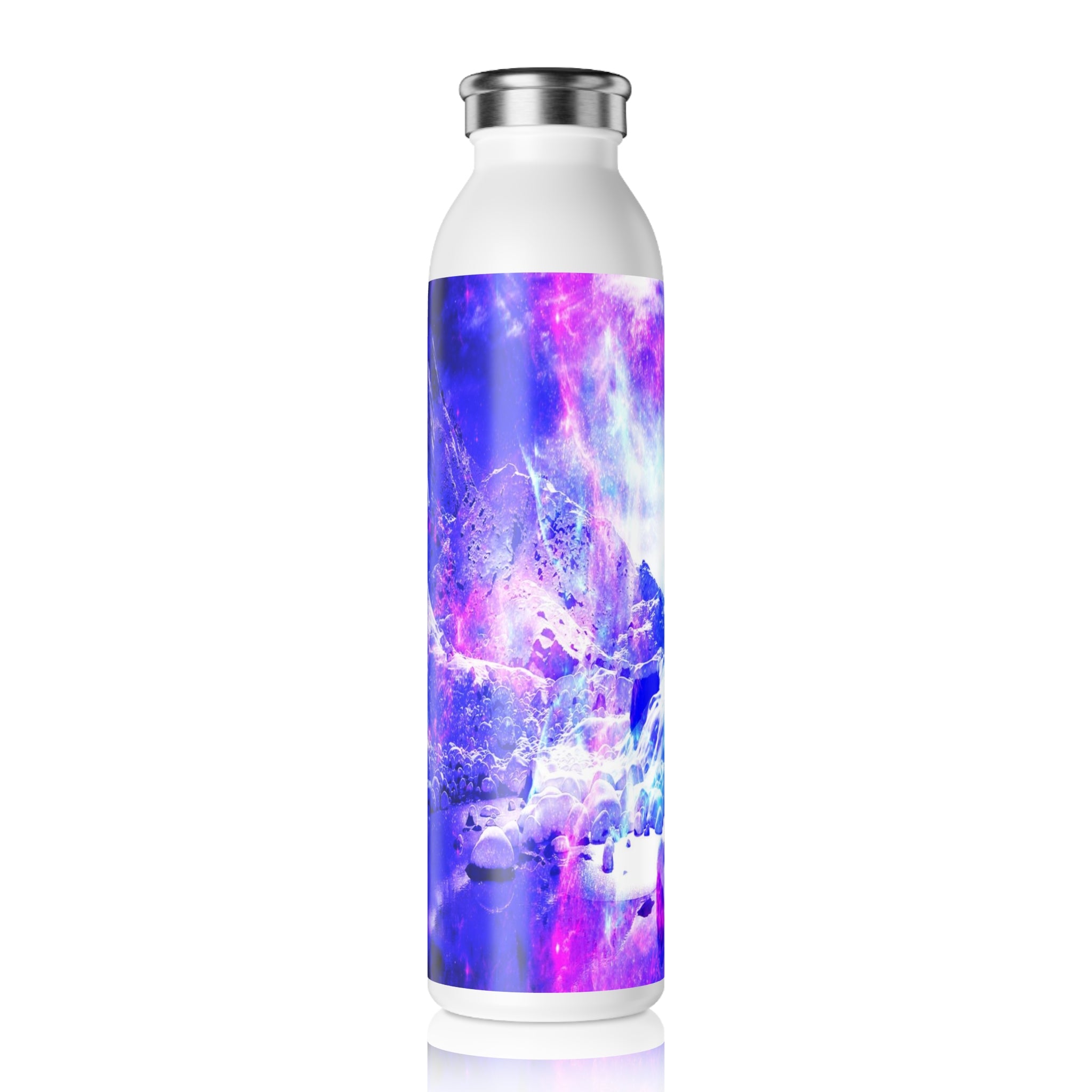 Amethyst Yule Night Dreams Slim Water Bottle