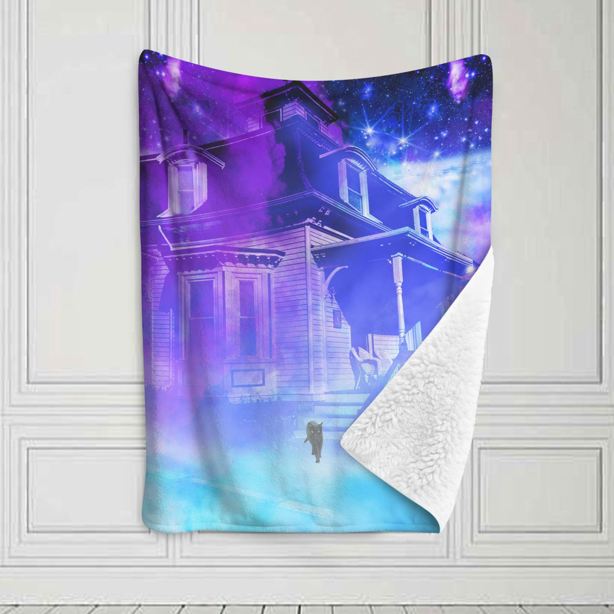 Amen Jin's Katerina's Eros & Psyche Desires Hocus Pocus Dreams Sherpa Fleece Blanket 30" x 40" | Ships from USA