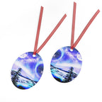 Katerina's Lolite Noel Yule Night Dreams Metal Ornaments
