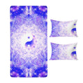 Katerina's Psyche Yin Yang Meditations Twin Bedding Set (Fitted Sheet + Pillowcases) | Ships from USA