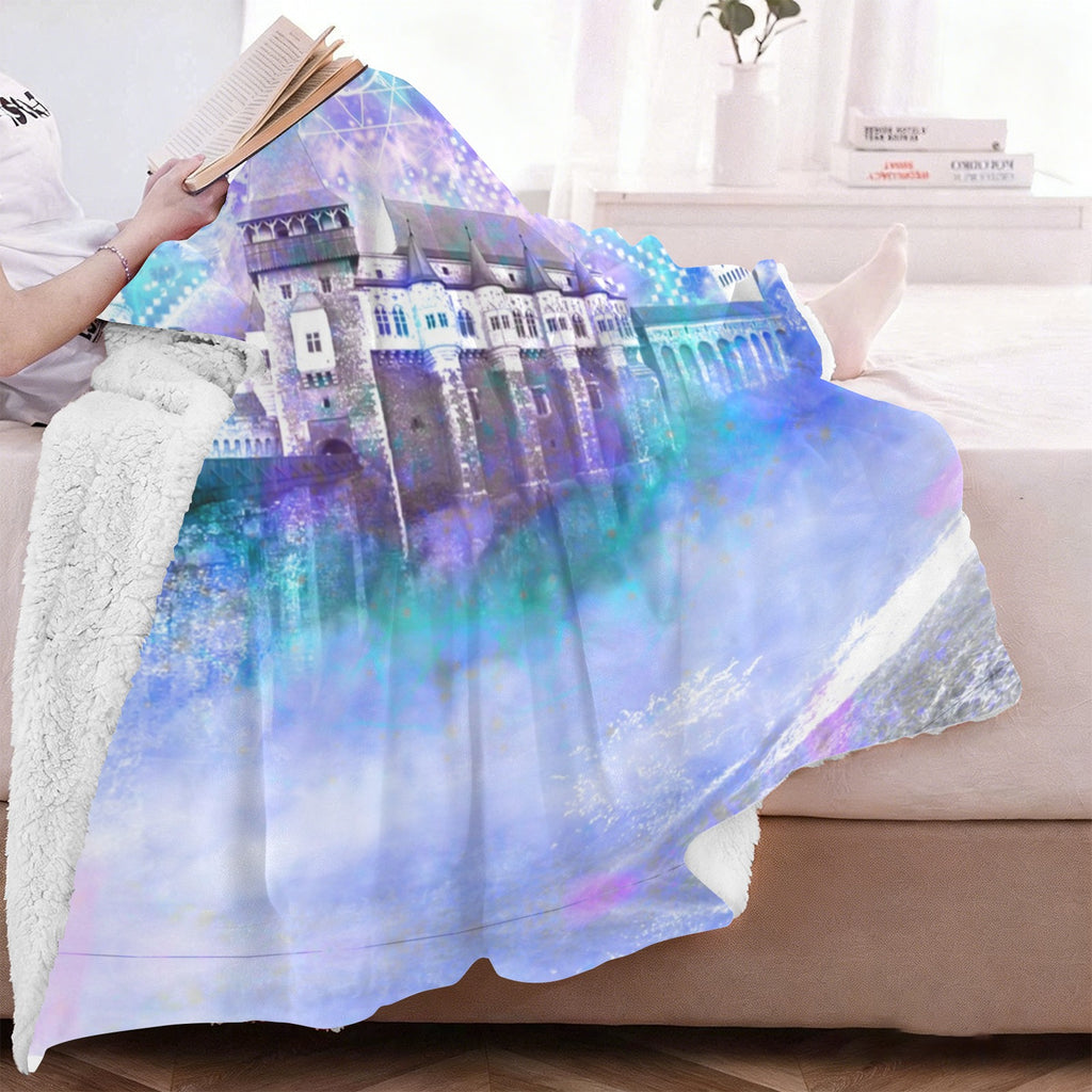 Amen Jin's Katerina's Eros & Psyche Dracularian Meditations Sherpa Fleece Blanket 60" x 80" | Ships from USA