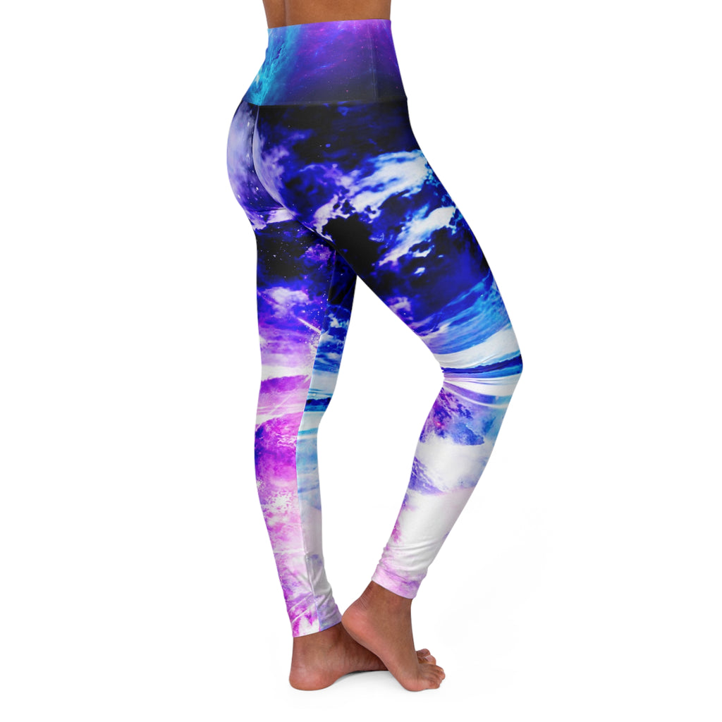 Creation's Heaven Dancing Sea Dreams High Waisted Yoga Leggings