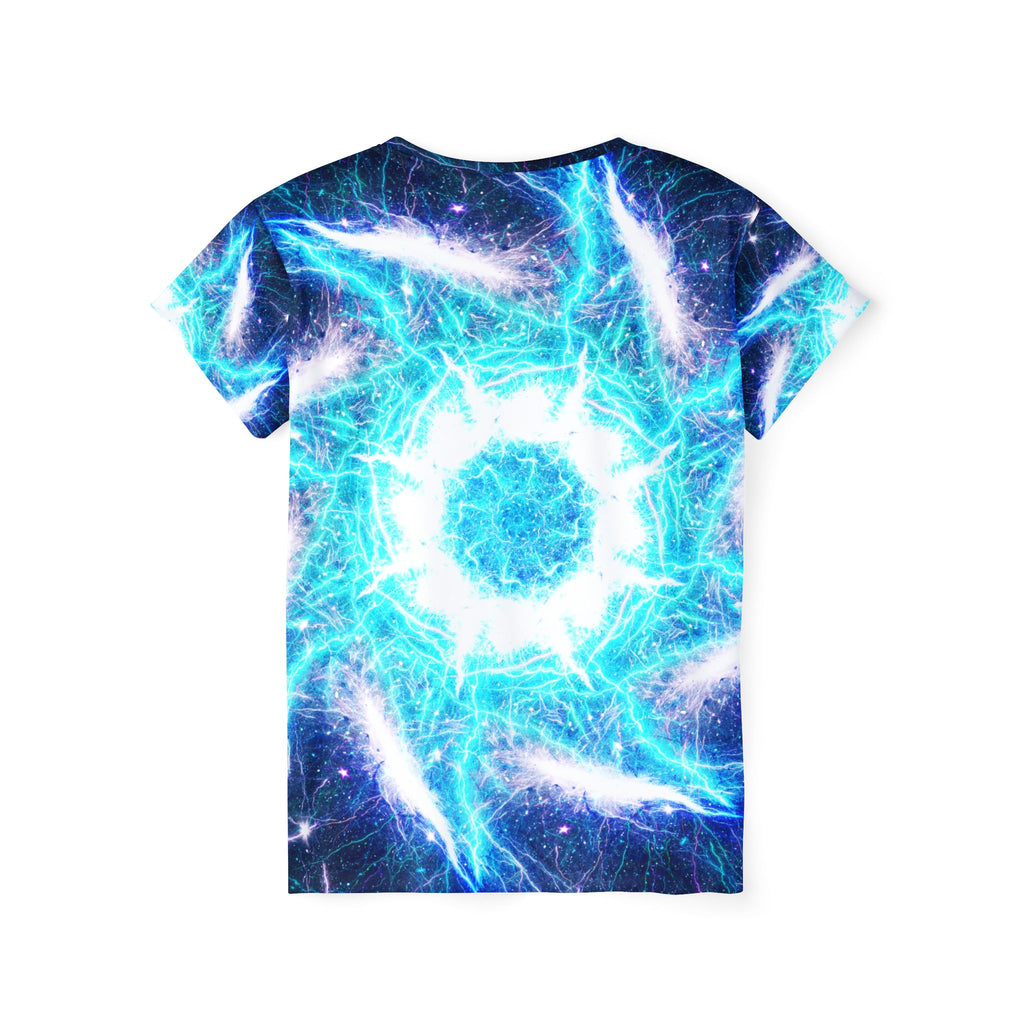 Katerina's Mandala of Electric Dragon Fire Desires Women's Sports Jersey