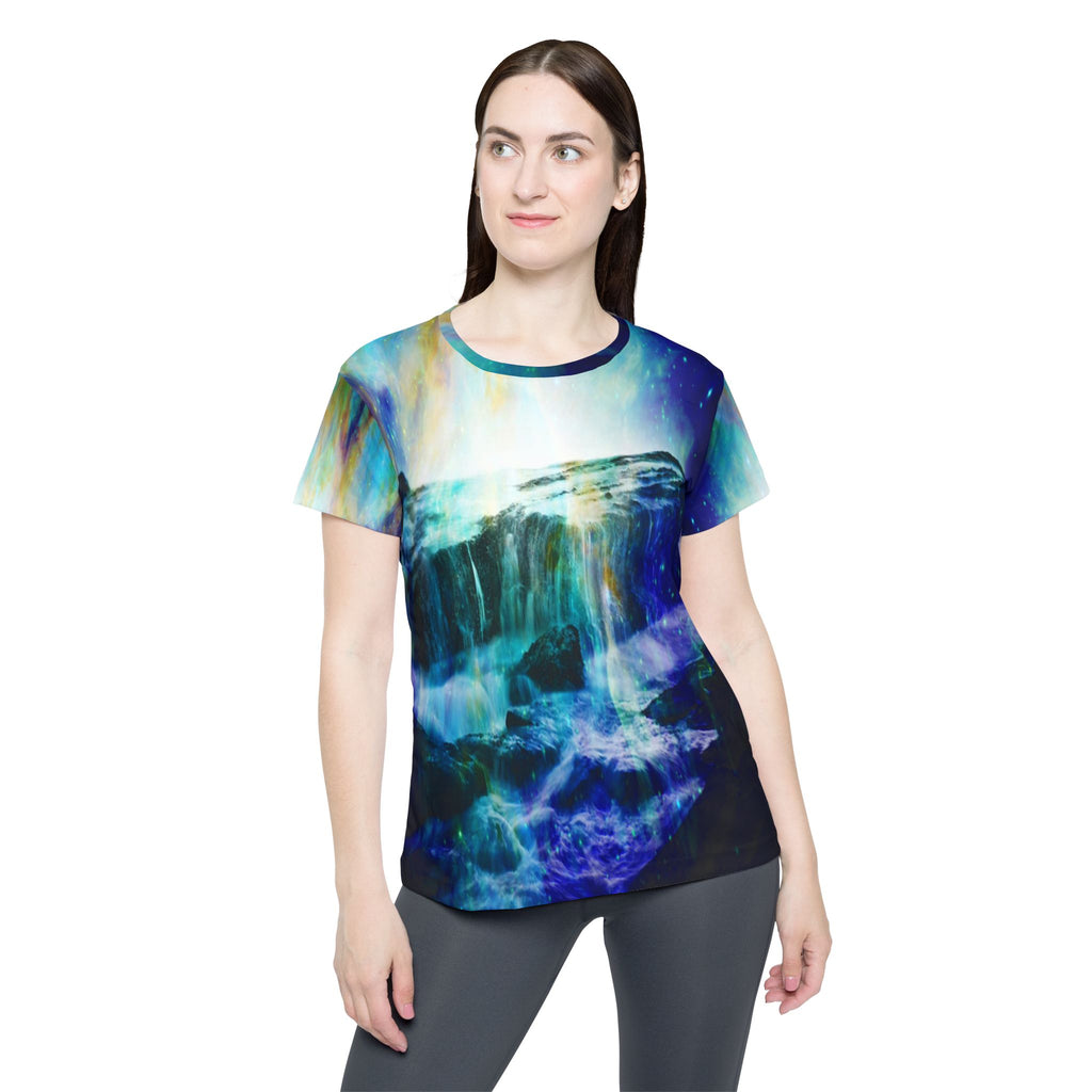 Cosmic Falls Dreams Women's Sports Jersey