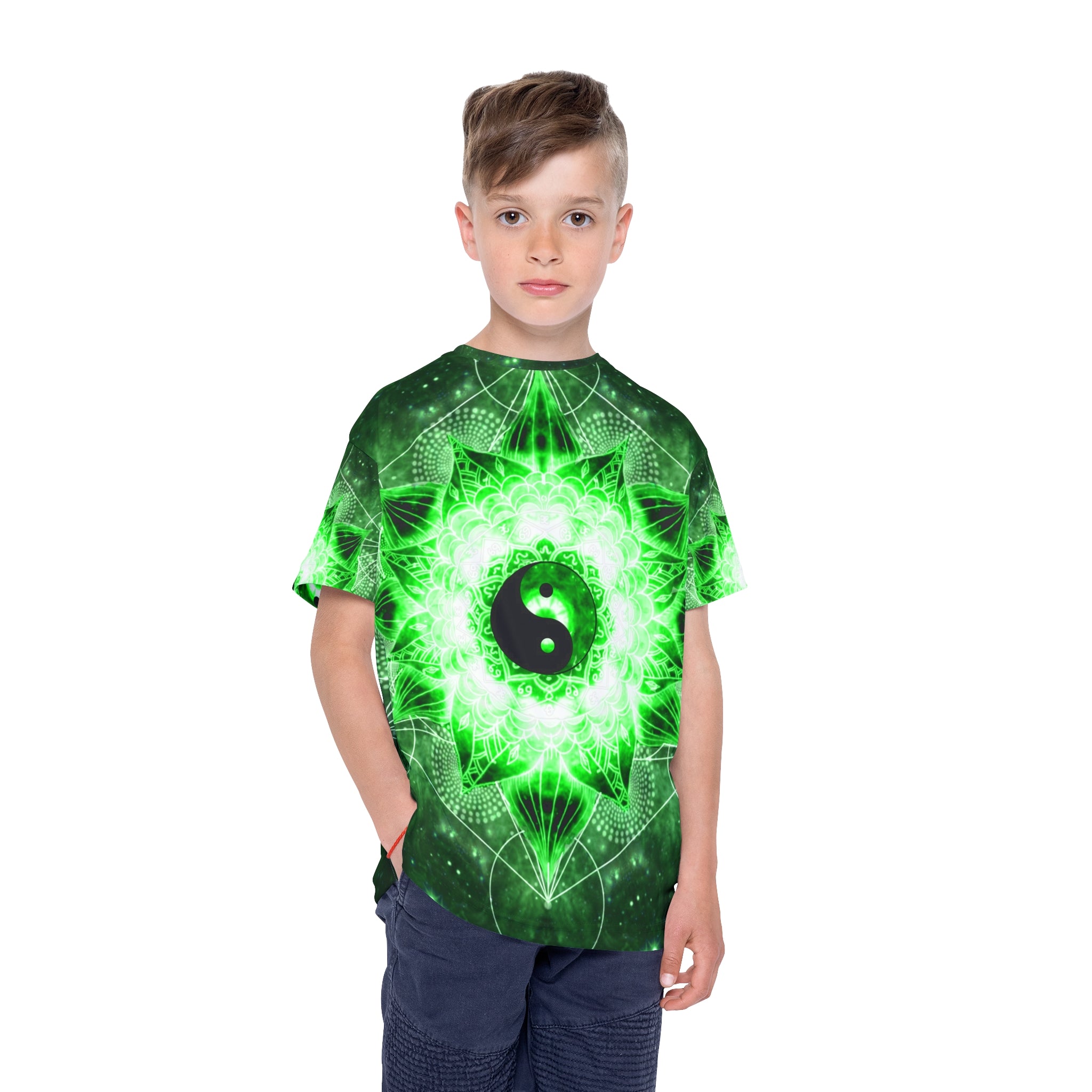 Anahata Desires Yin Yang Meditations Kids Sports Jersey