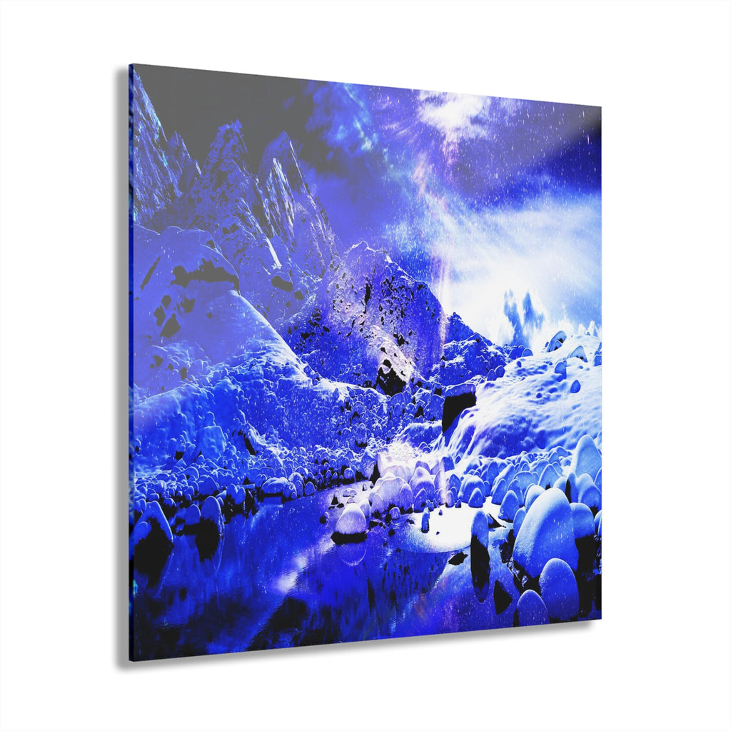 Yule Night Dreams Acrylic Prints (French Cleat Hanging)