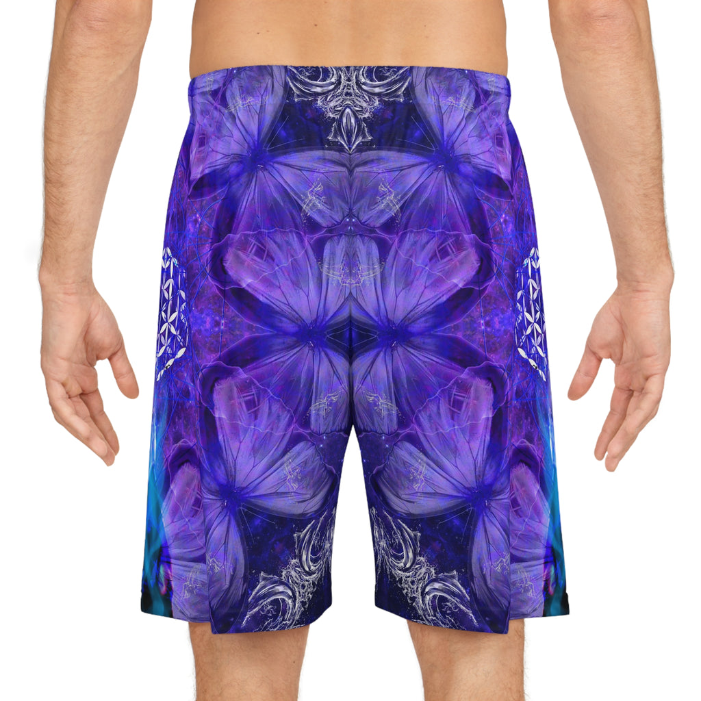 Katerina's Dragon's Eye Metamorphosis Meditations Basketball Shorts