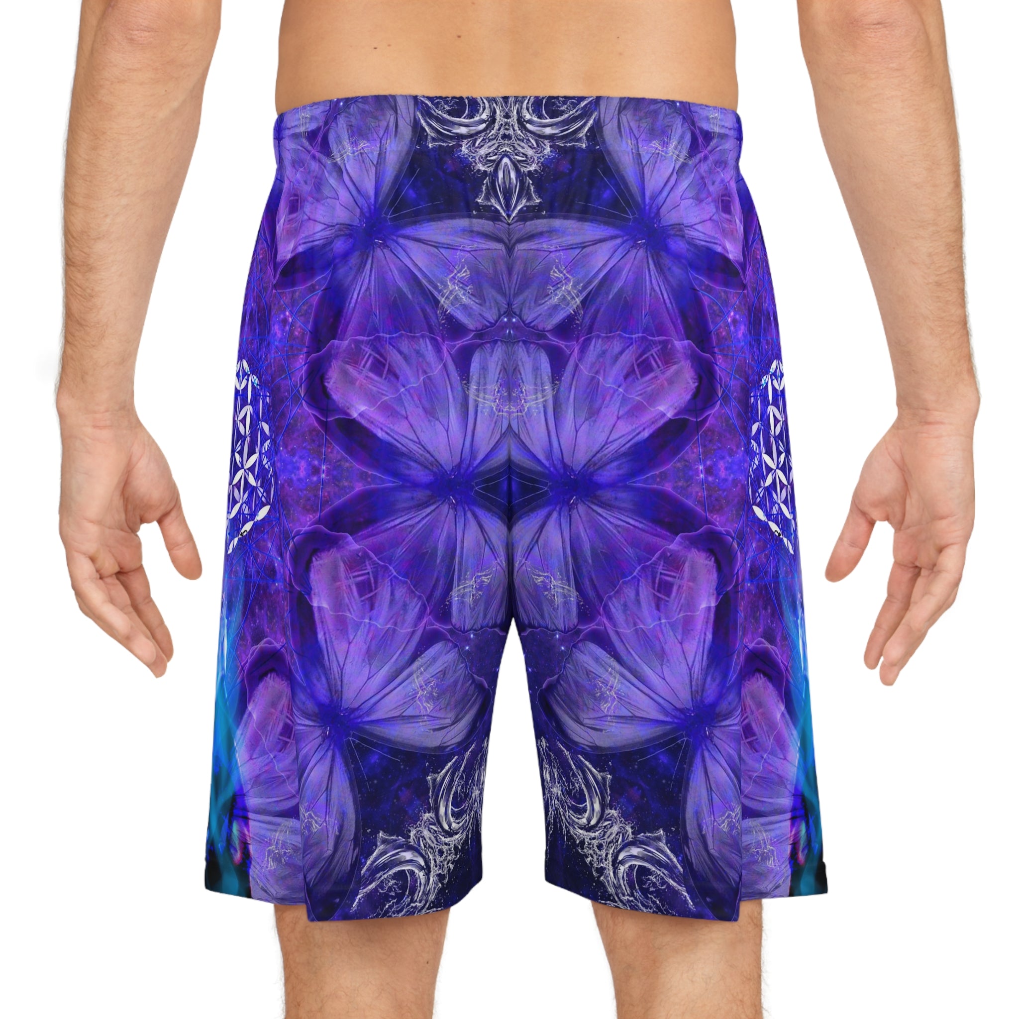 Katerina's Dragon's Eye Metamorphosis Meditations Basketball Shorts