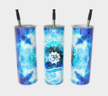 Amen Jin's Mandala of Dragon Fire Fairy Om Meditations Stainless Steel Tumbler